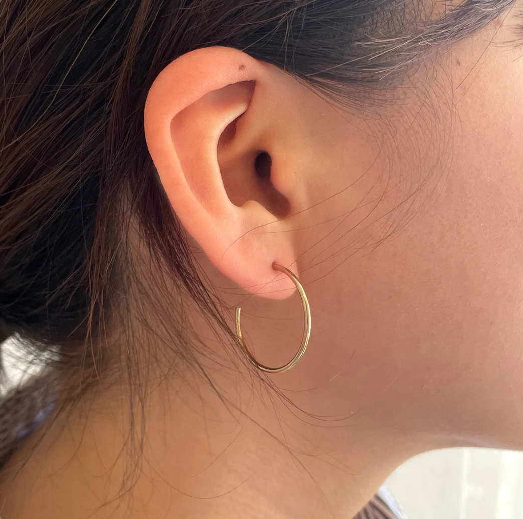 Bene Earrings 25mm Gold