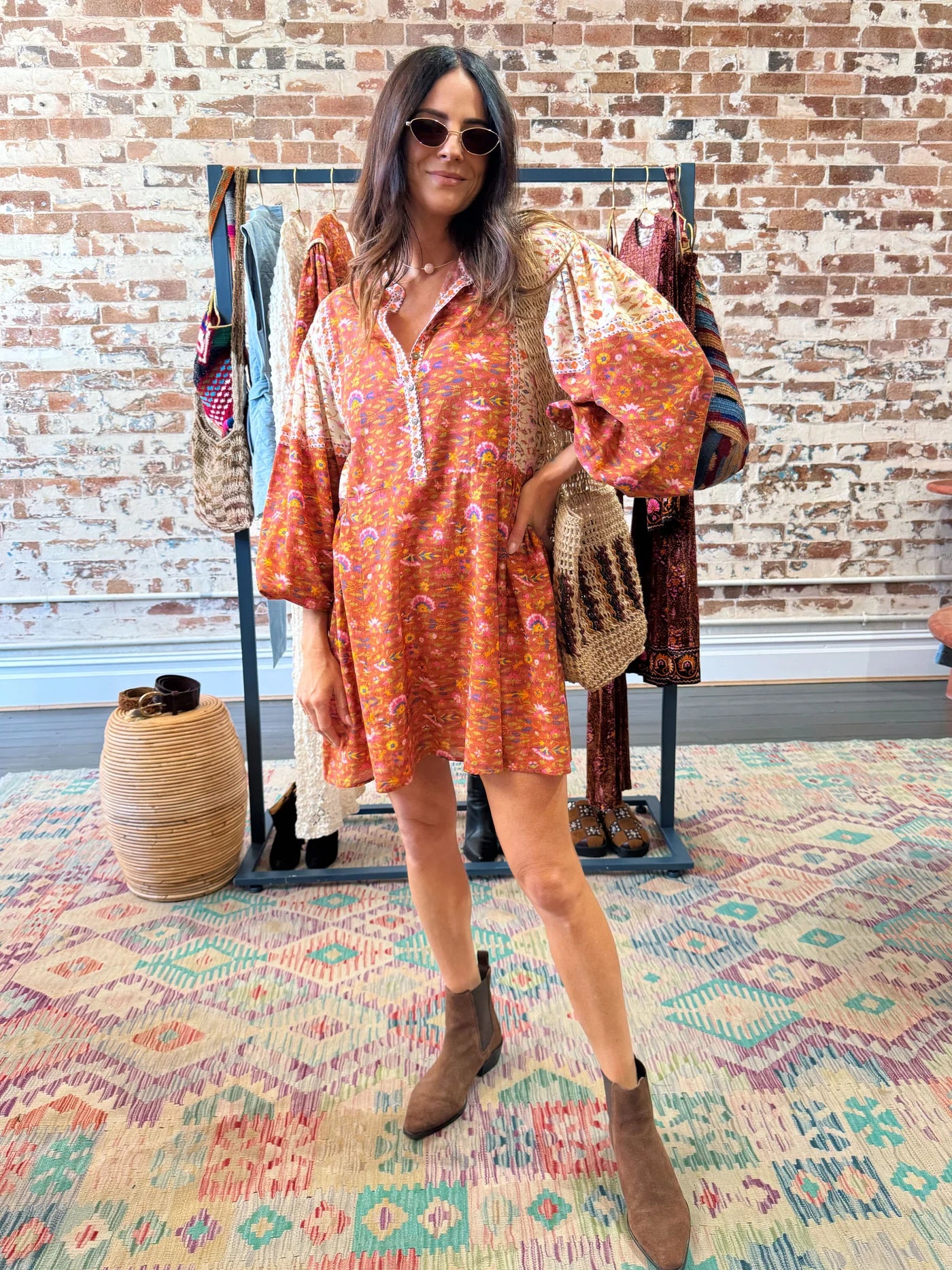 Soraya Mini Smock Dress