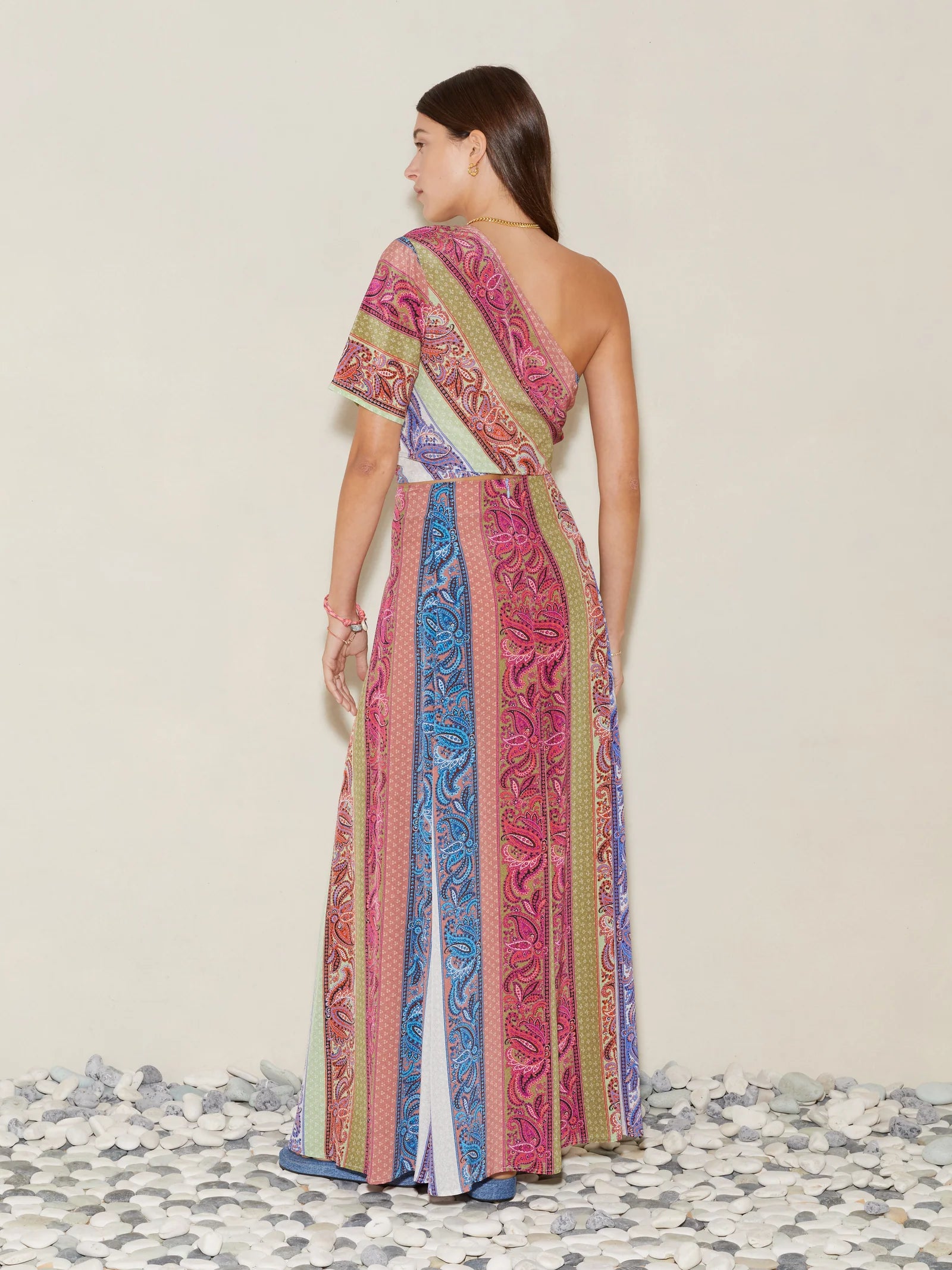 Marseille Silk Maxi Skirt