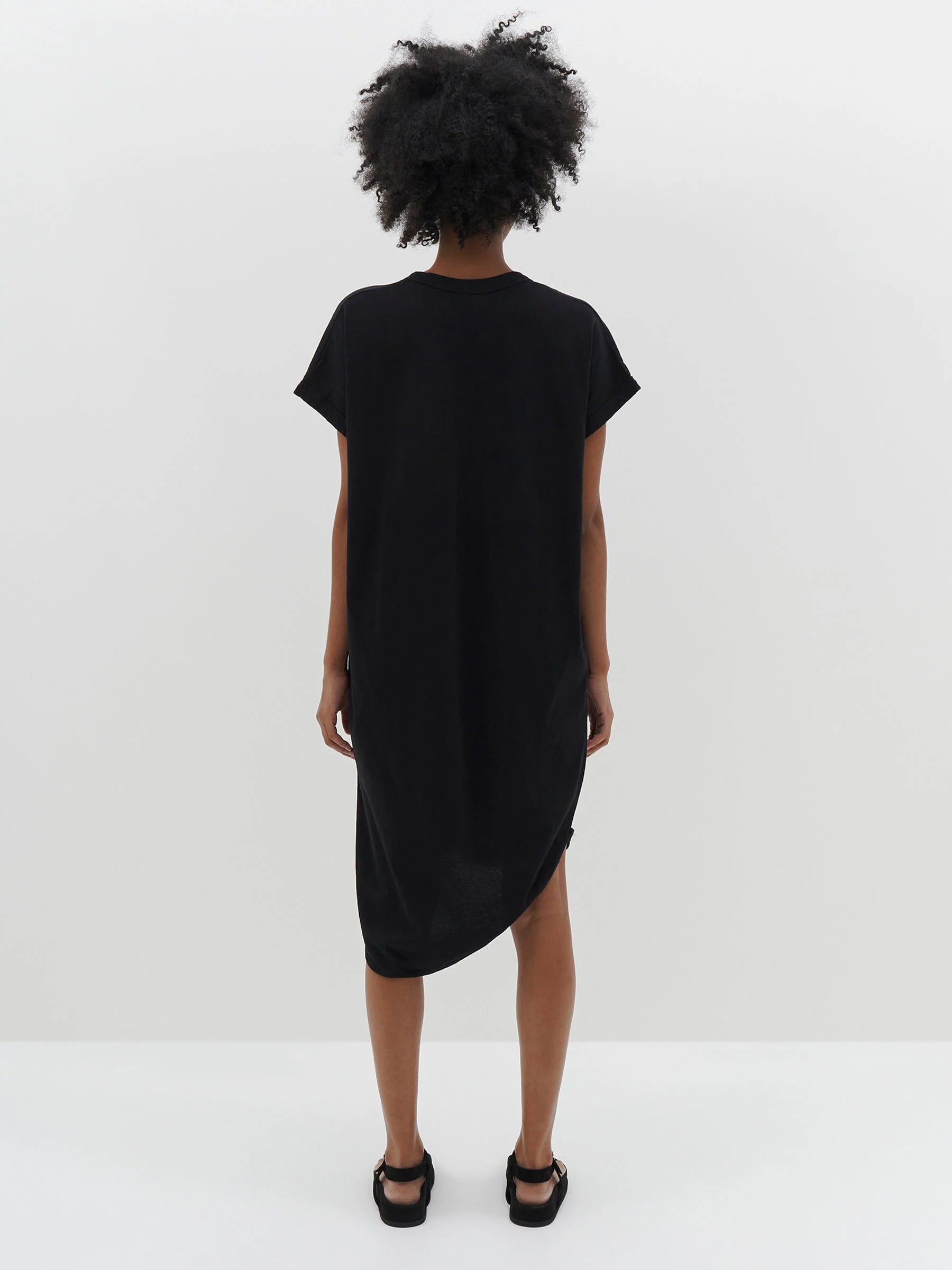 Boxy Shirt Dress with Tail II