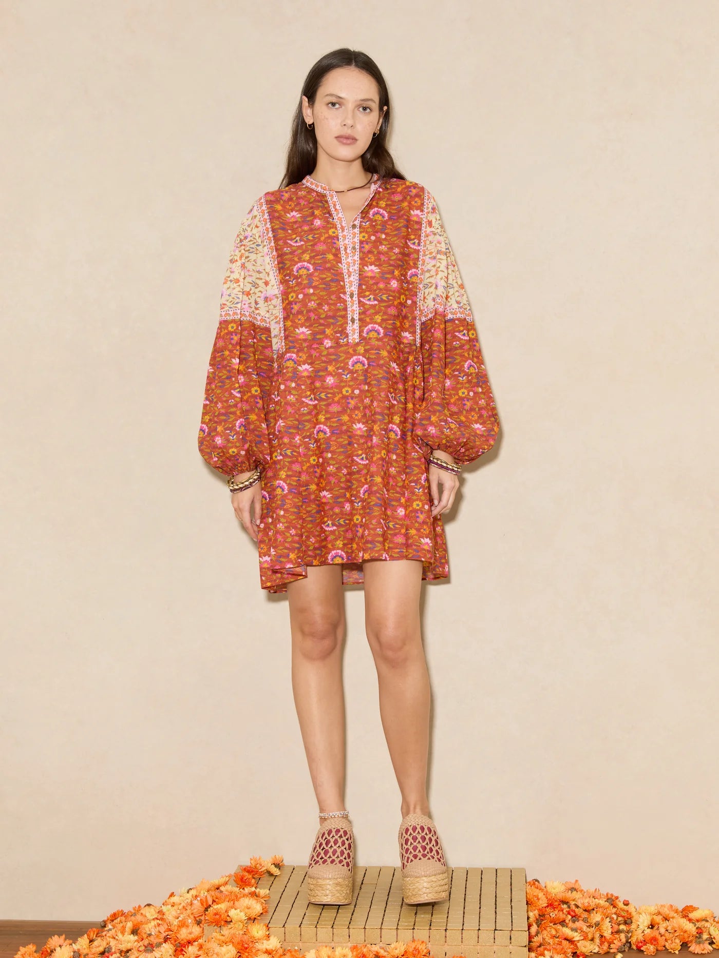 Soraya Mini Smock Dress