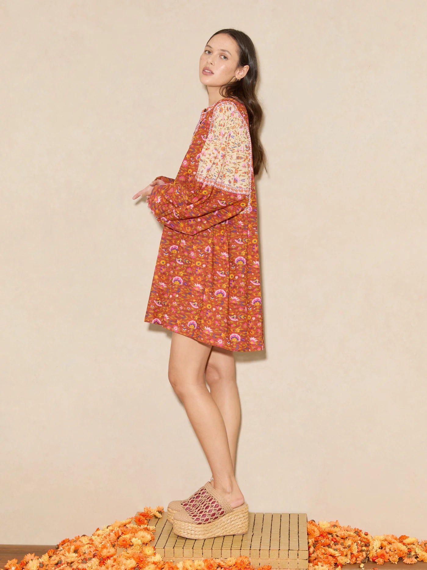 Soraya Mini Smock Dress