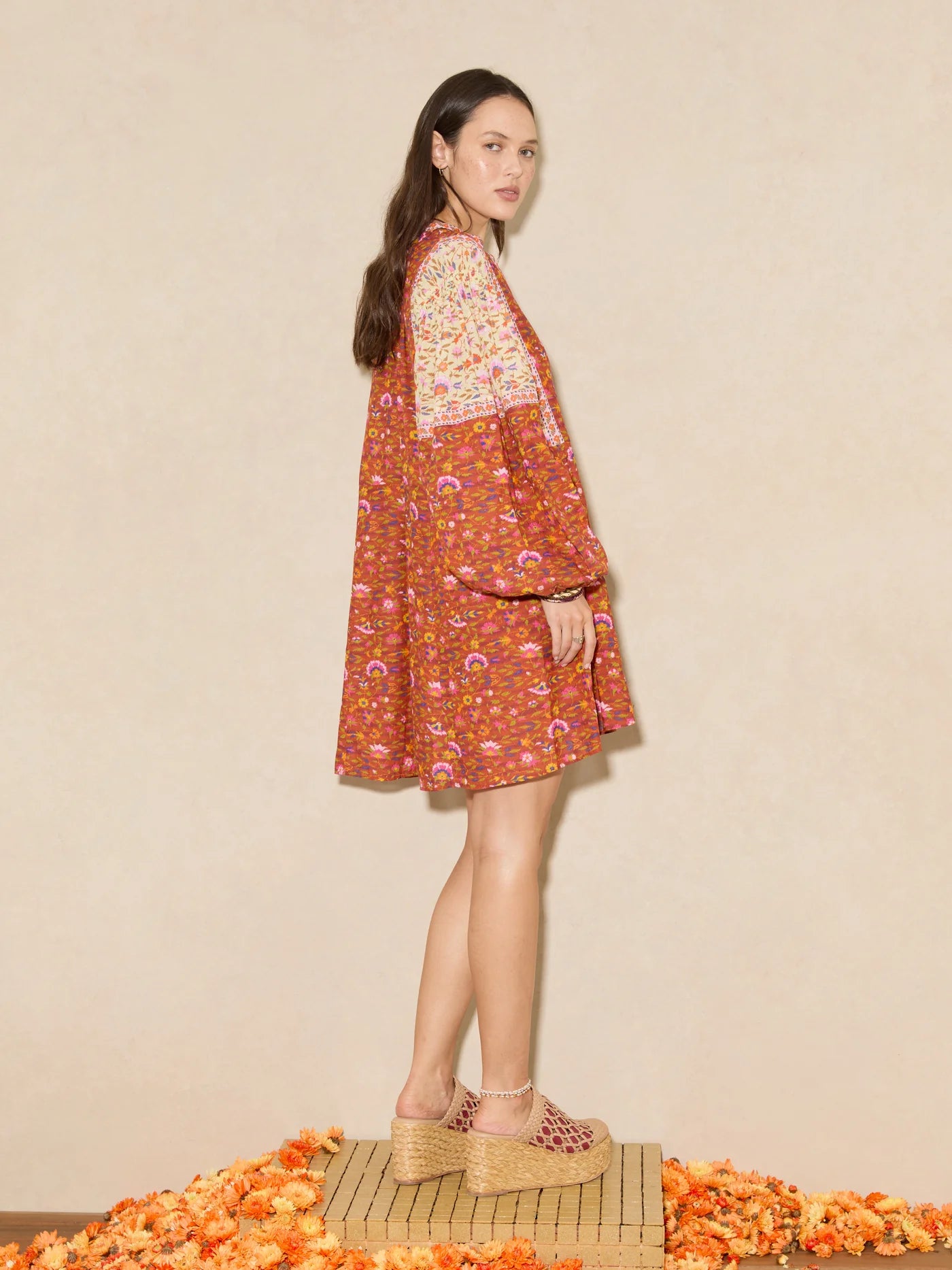 Soraya Mini Smock Dress