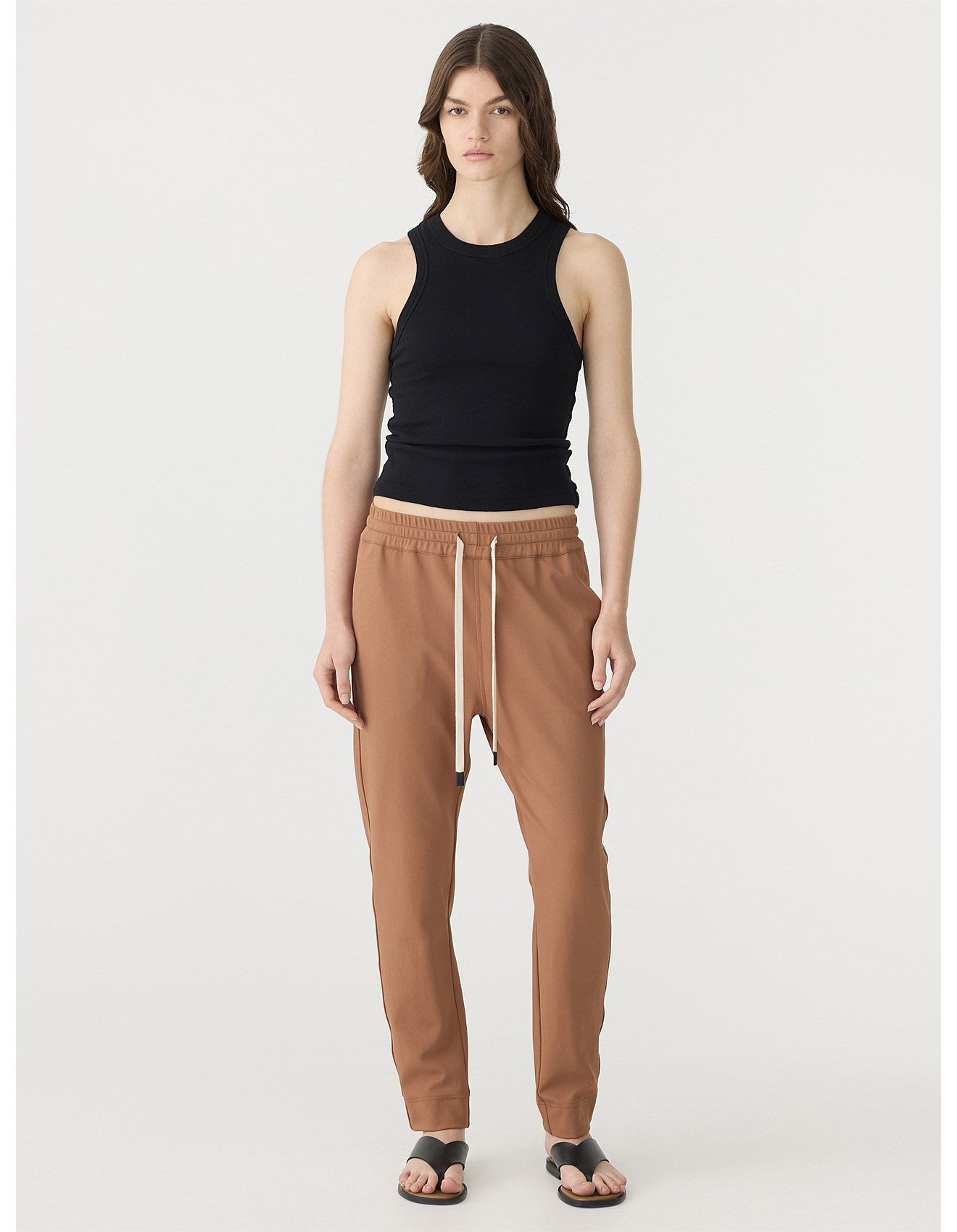 Stretch Twill Tapered Pant in Argan