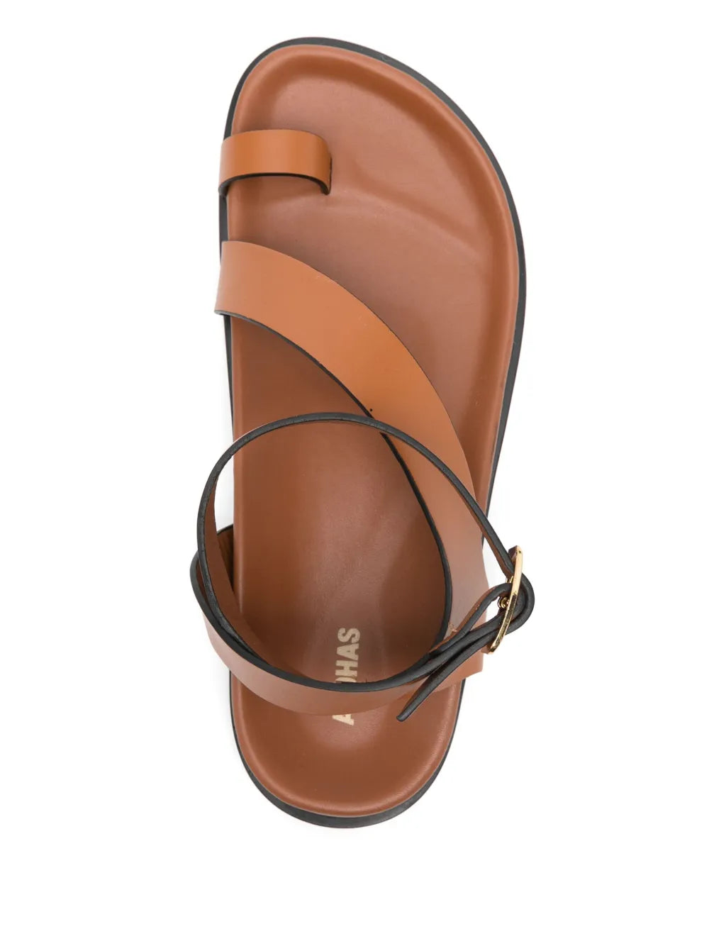 Myles Tan Leather Sandal