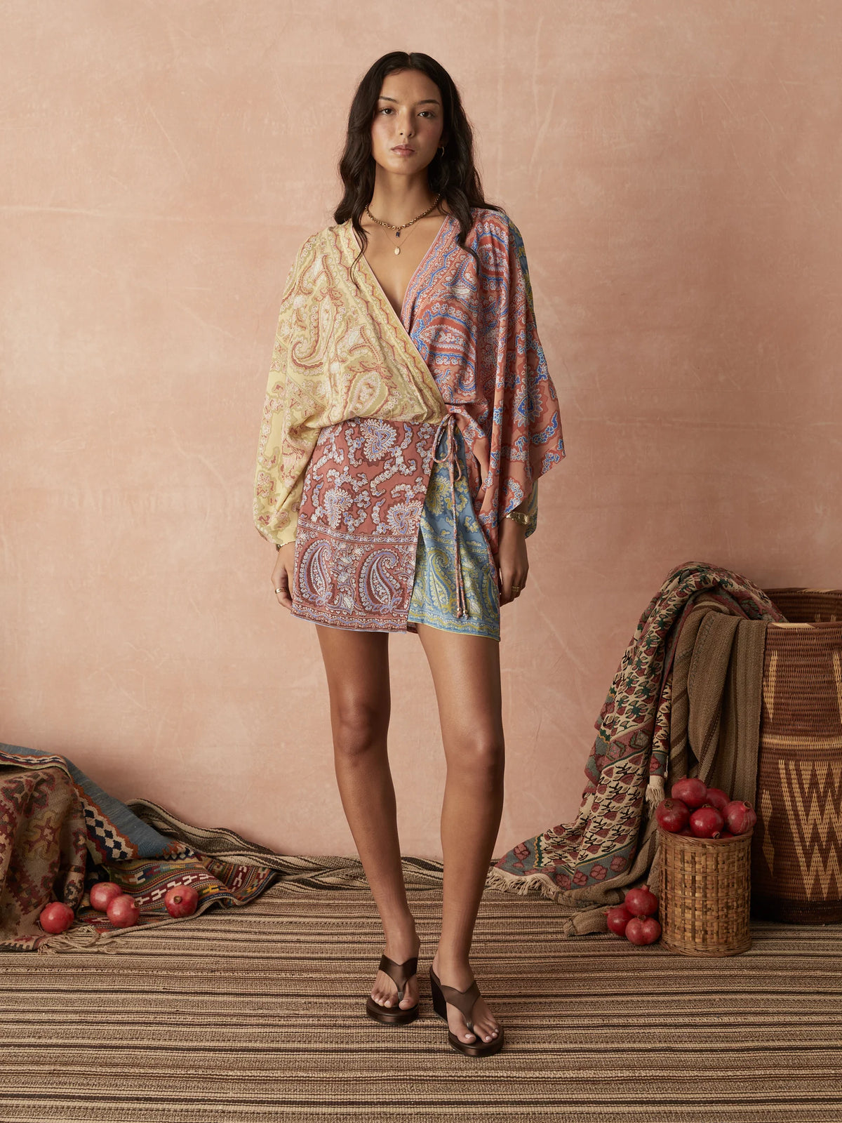 Caravane Silk Robe Dress PRE ORDER