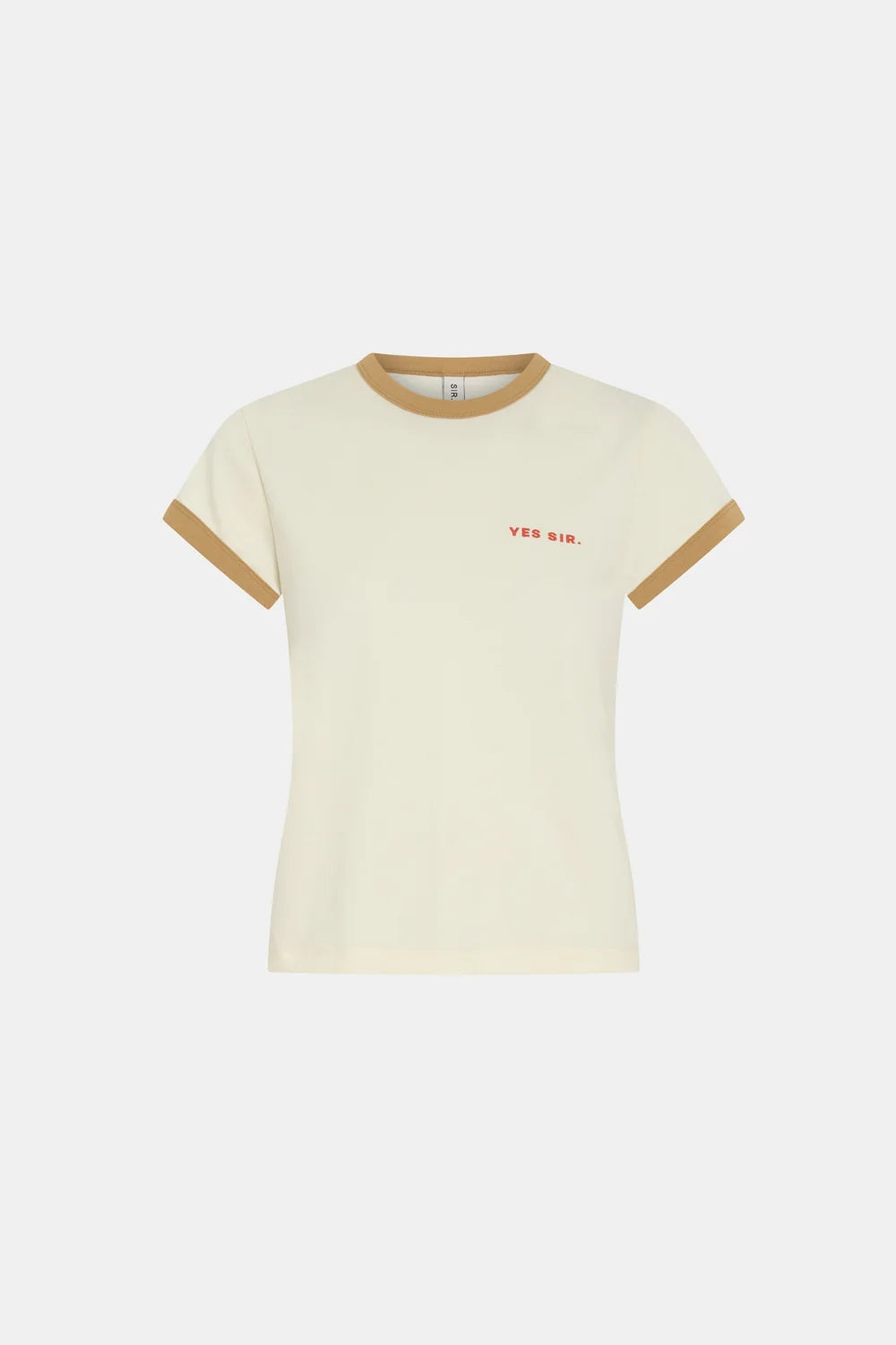 Yes SIR. Fitted Tee in Ivory