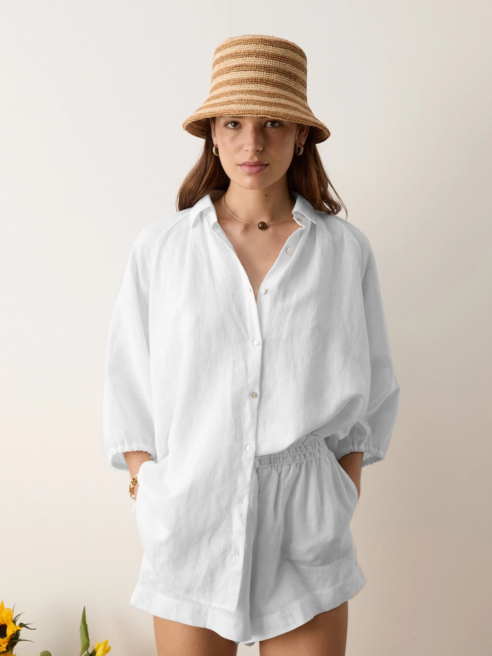 La Ponche Shirt in Sky