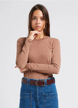 Gamipy Long Sleeve T-Shirt in Cacao