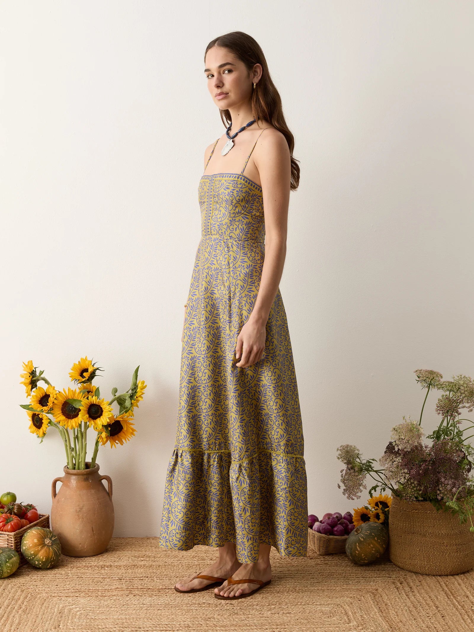 Verve Bodice Maxi Dress