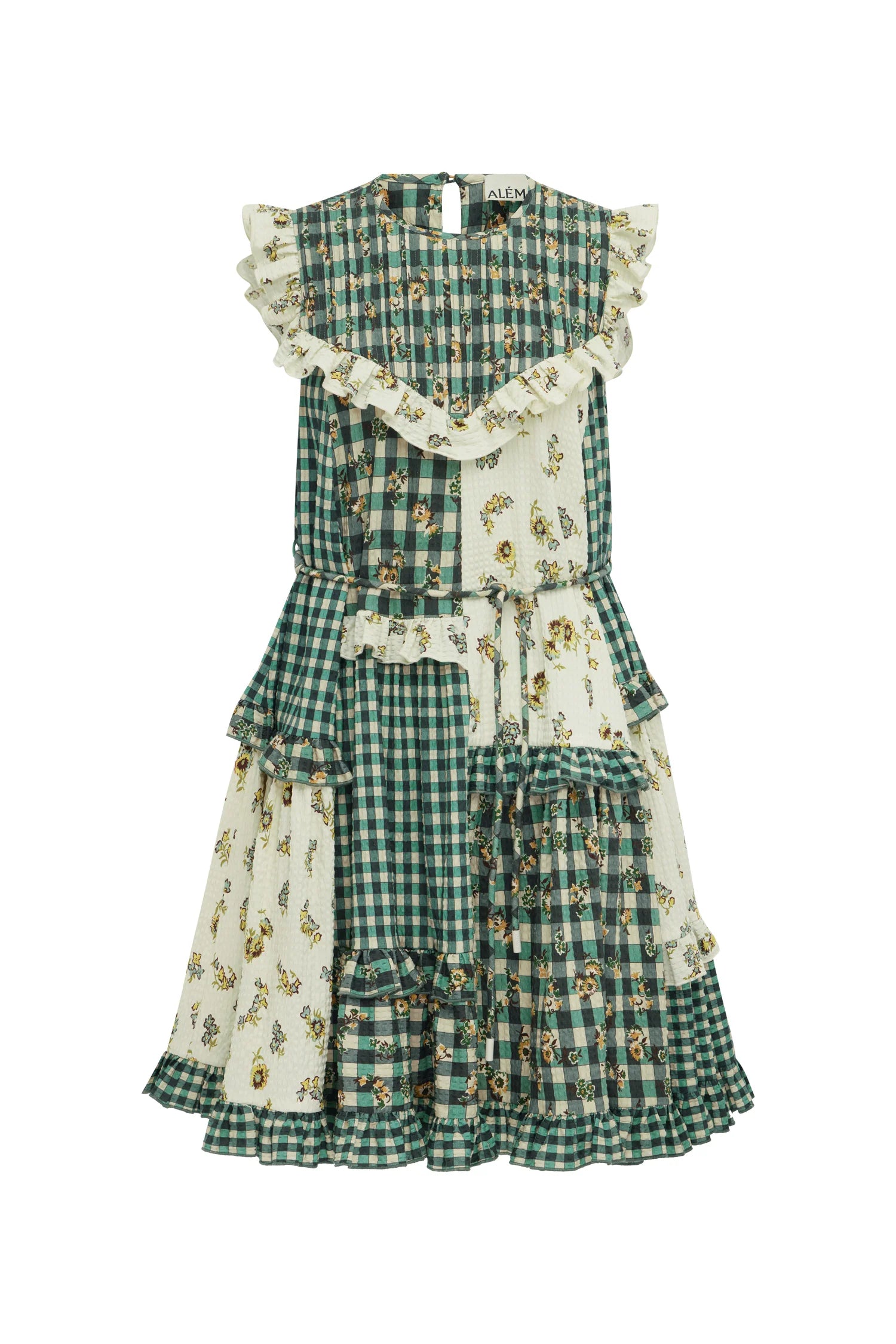 Outrider Seersucker Mini Dress