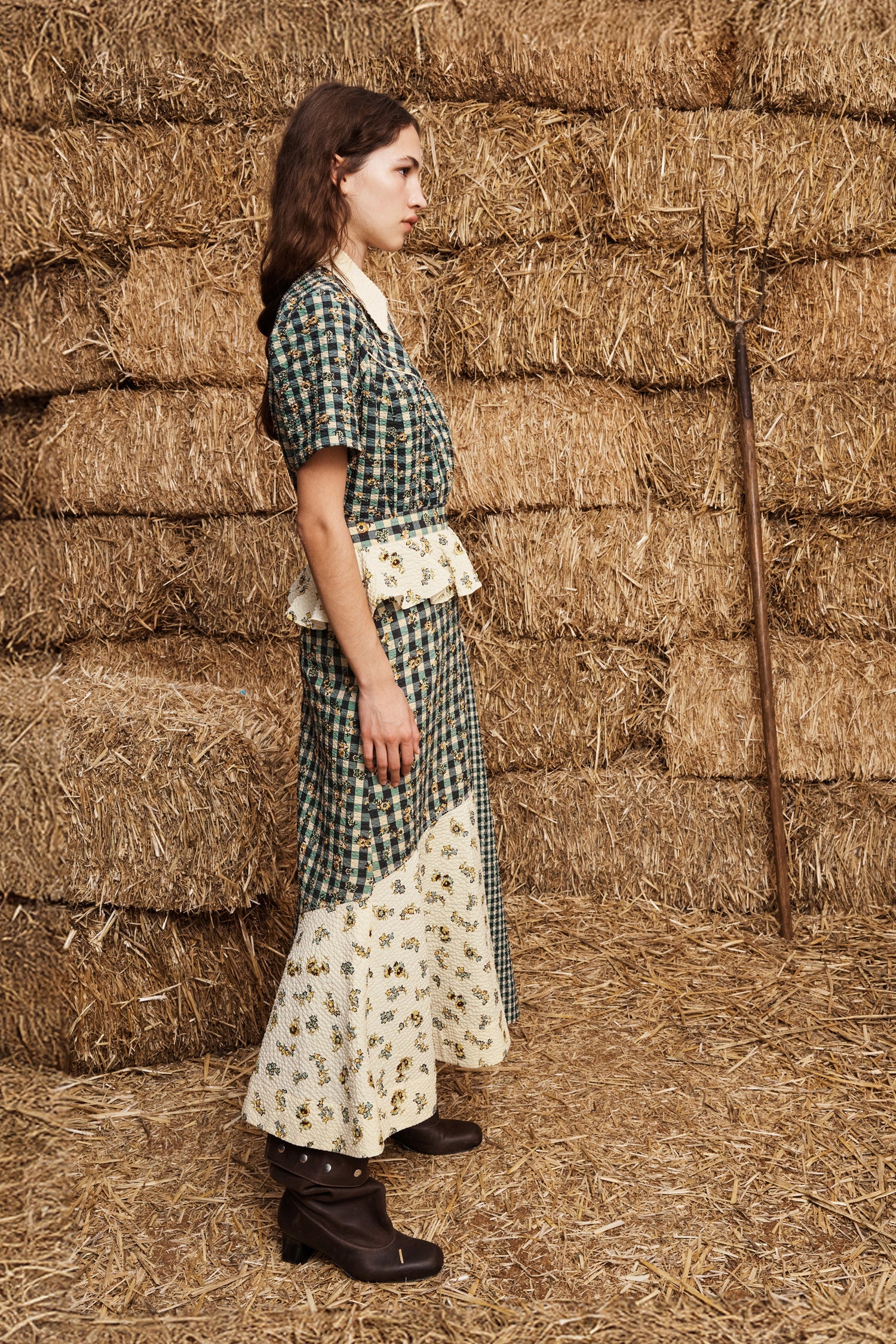 Outrider Seersucker Skirt