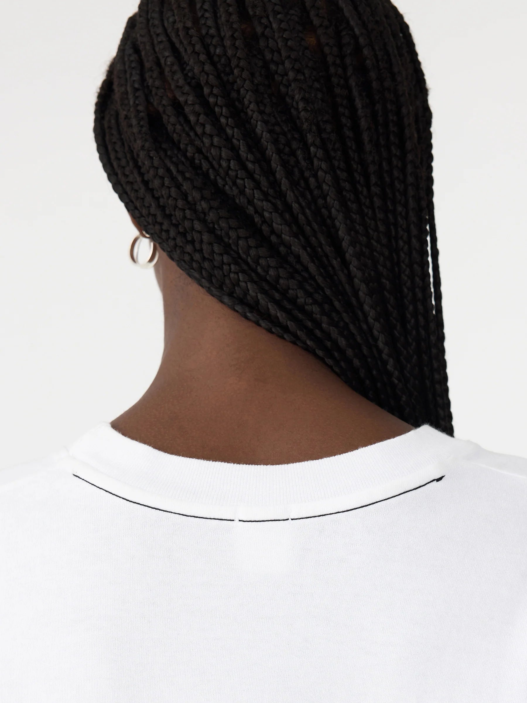 Boxy Rib Insert L/S T-Shirt