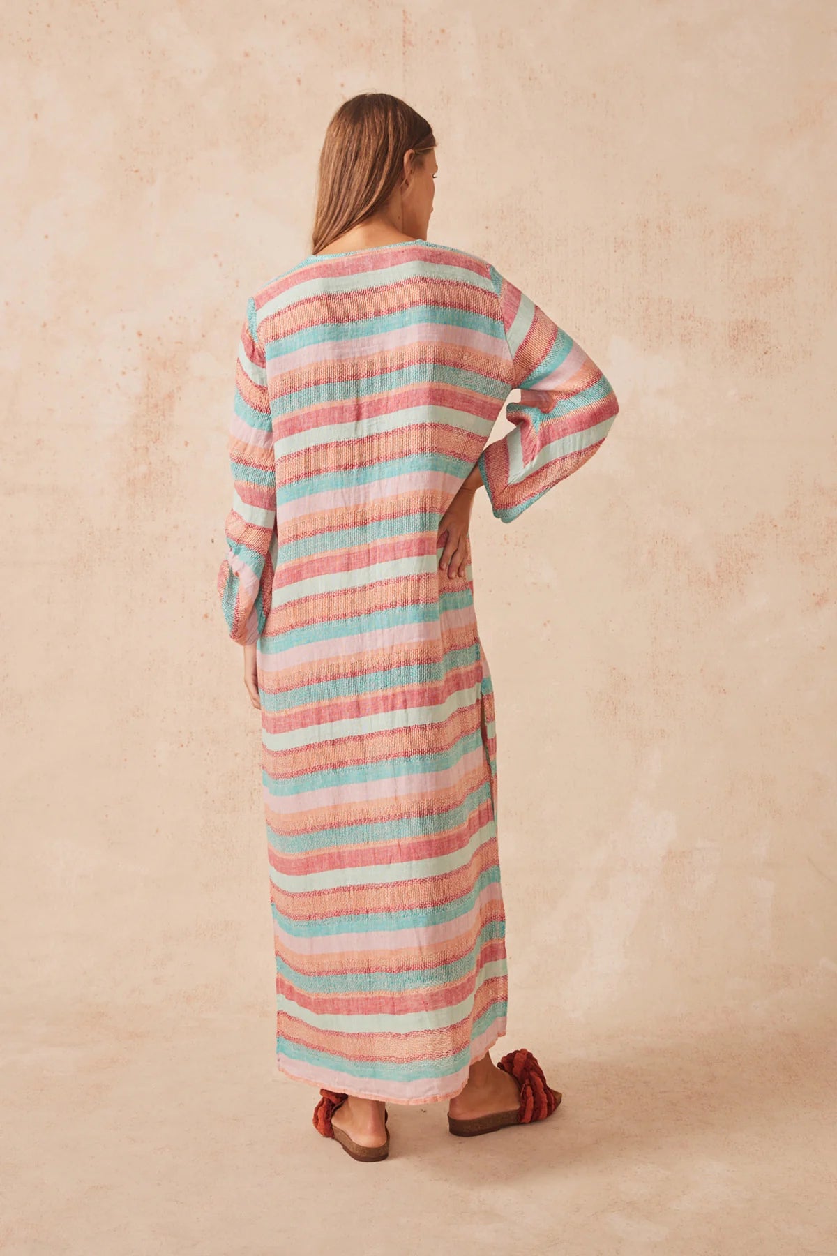 Alia Maxi Dress in Paletta