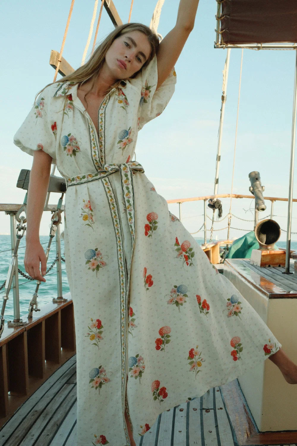 Marla Dress in Dottie Blooms