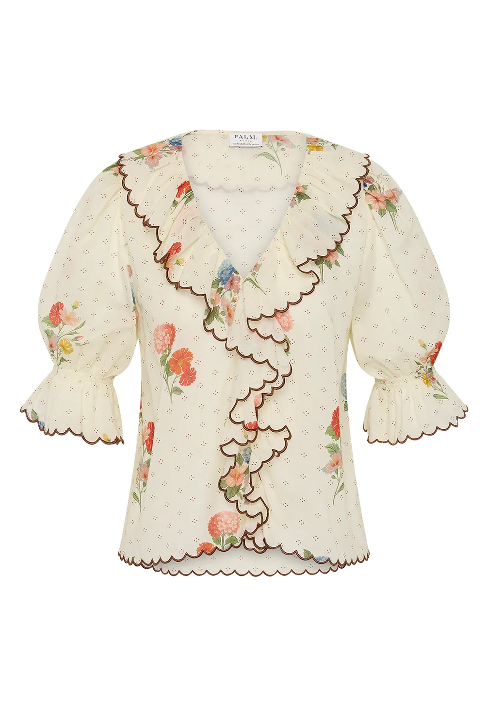 Etta Blouse in Dottie Blooms
