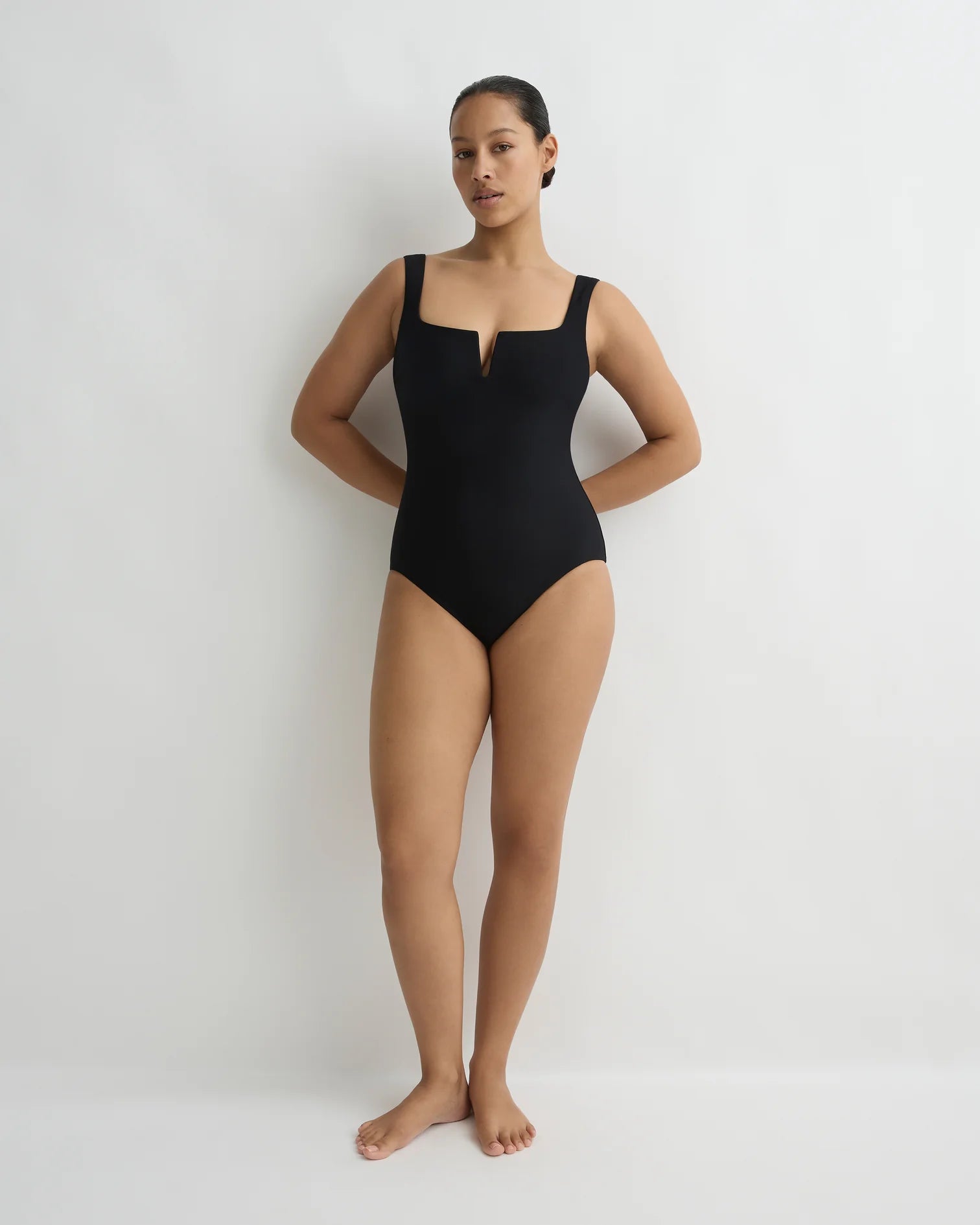 Clemence One Piece in Black