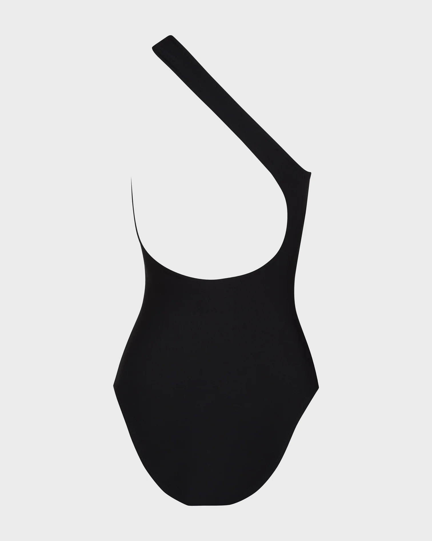 Colette One Shoulder One Piece in Black