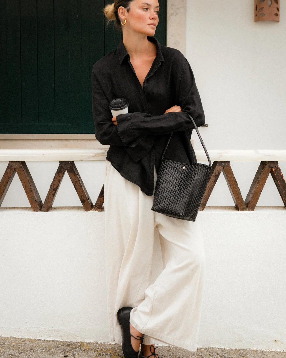 Bucket Bag in Black
