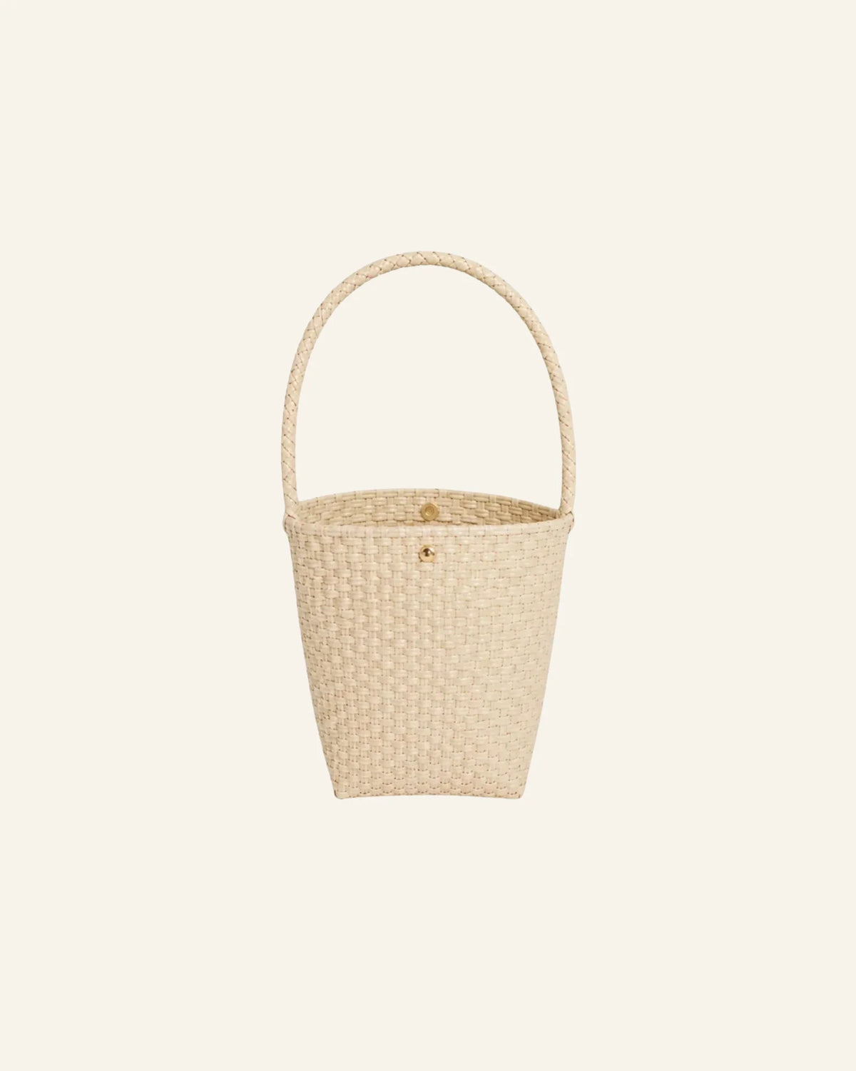 Bucket Bag in Panna Cotta