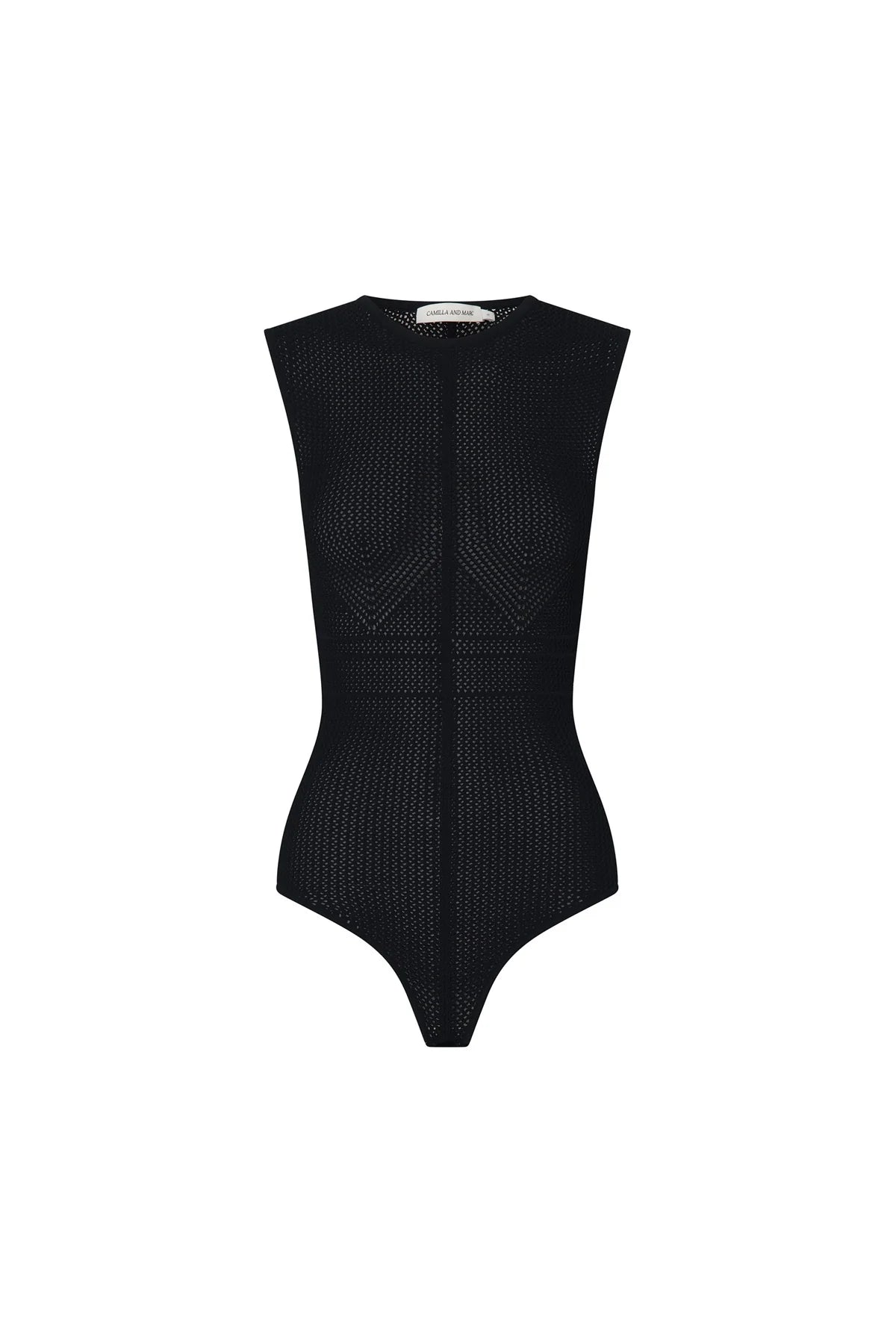 Anisia Knit Bodysuit in Black