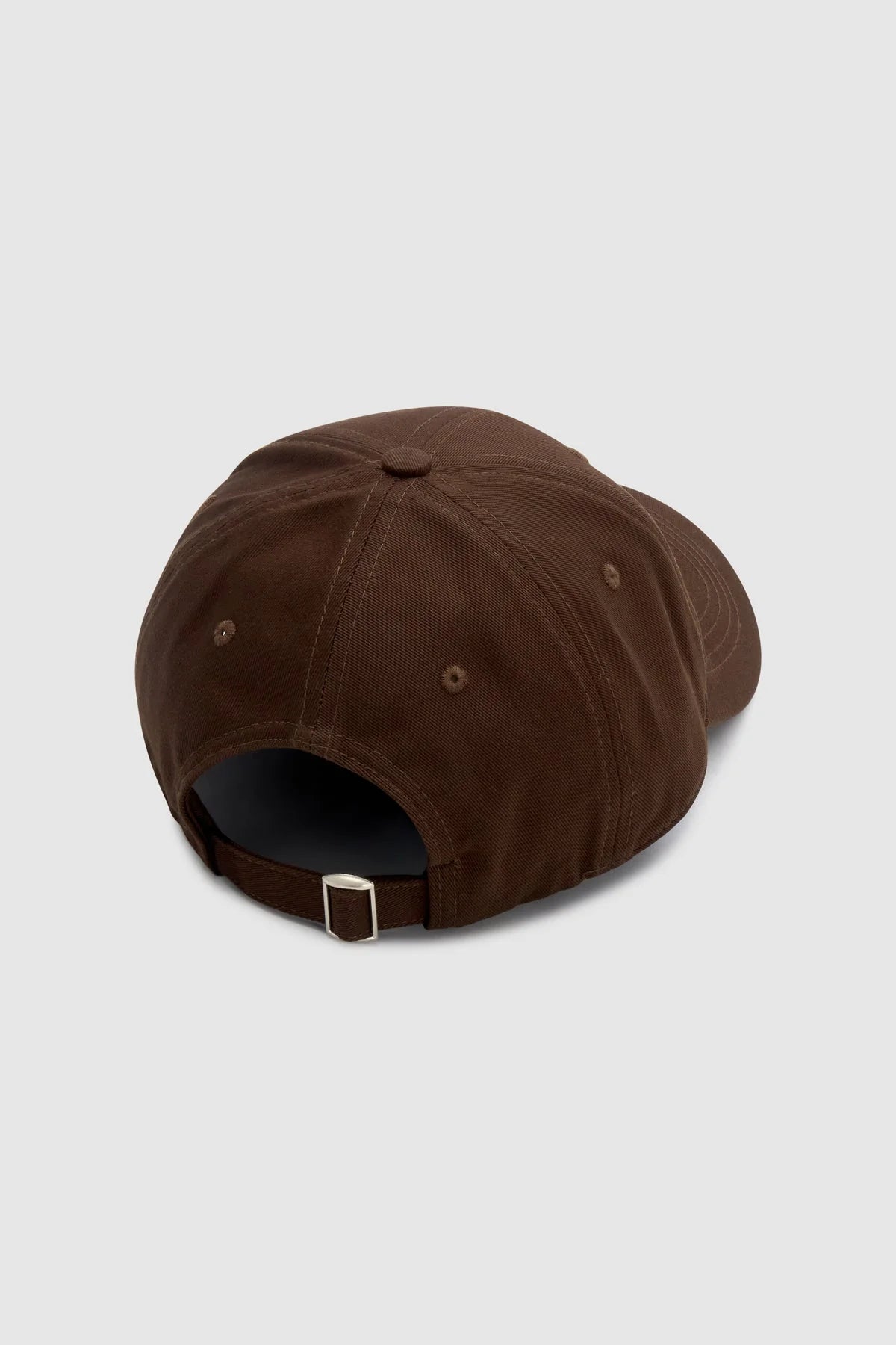 Maren Embroidered Cap in Chocolate