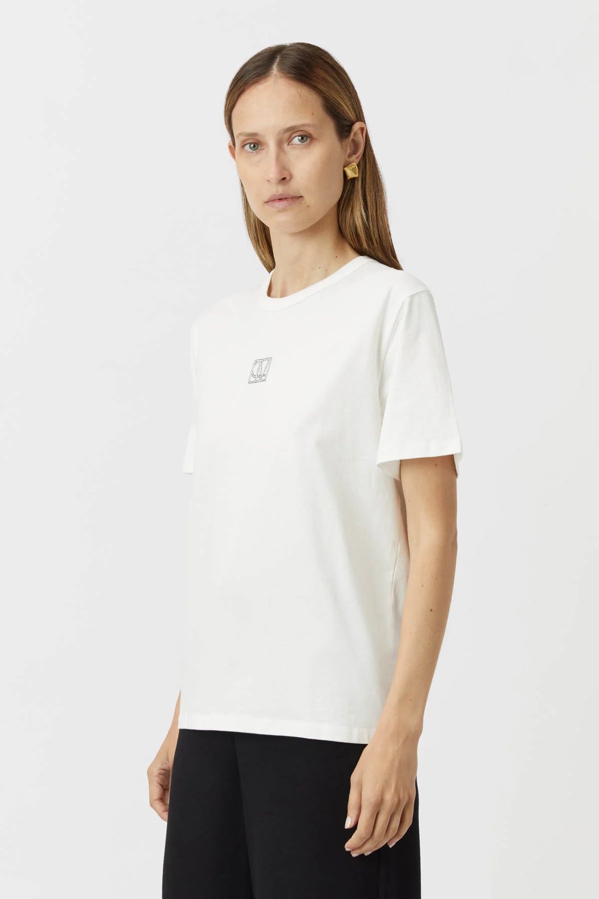 Stowe Tee in White