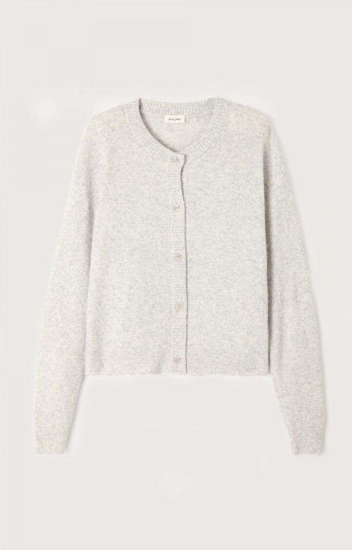 Damsville Cardigan in Heather Grey