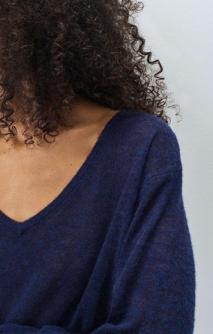 Dumy Sweater in Navy Melange