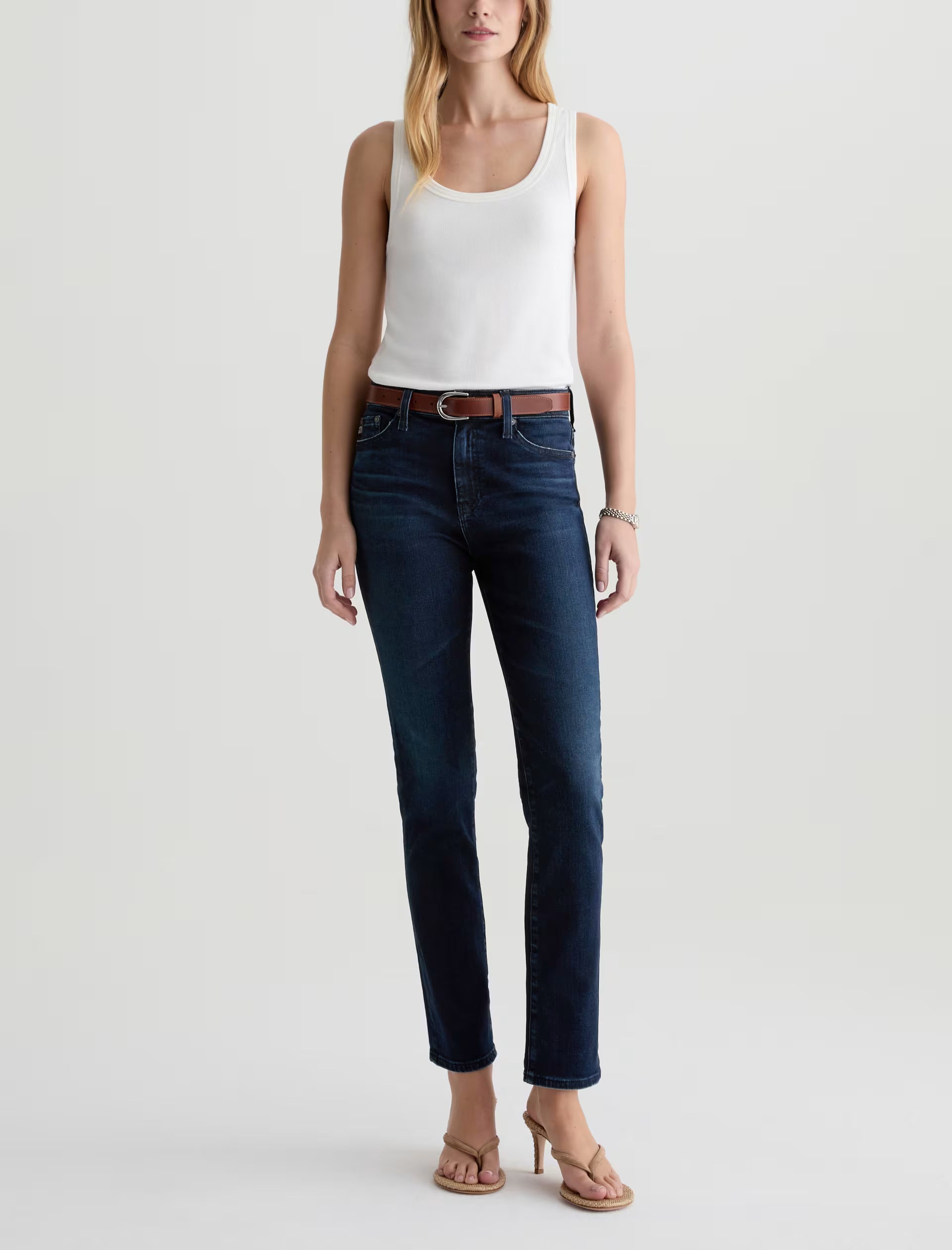 Mari Mid Rise Slim Straight in 3 Years Highrise