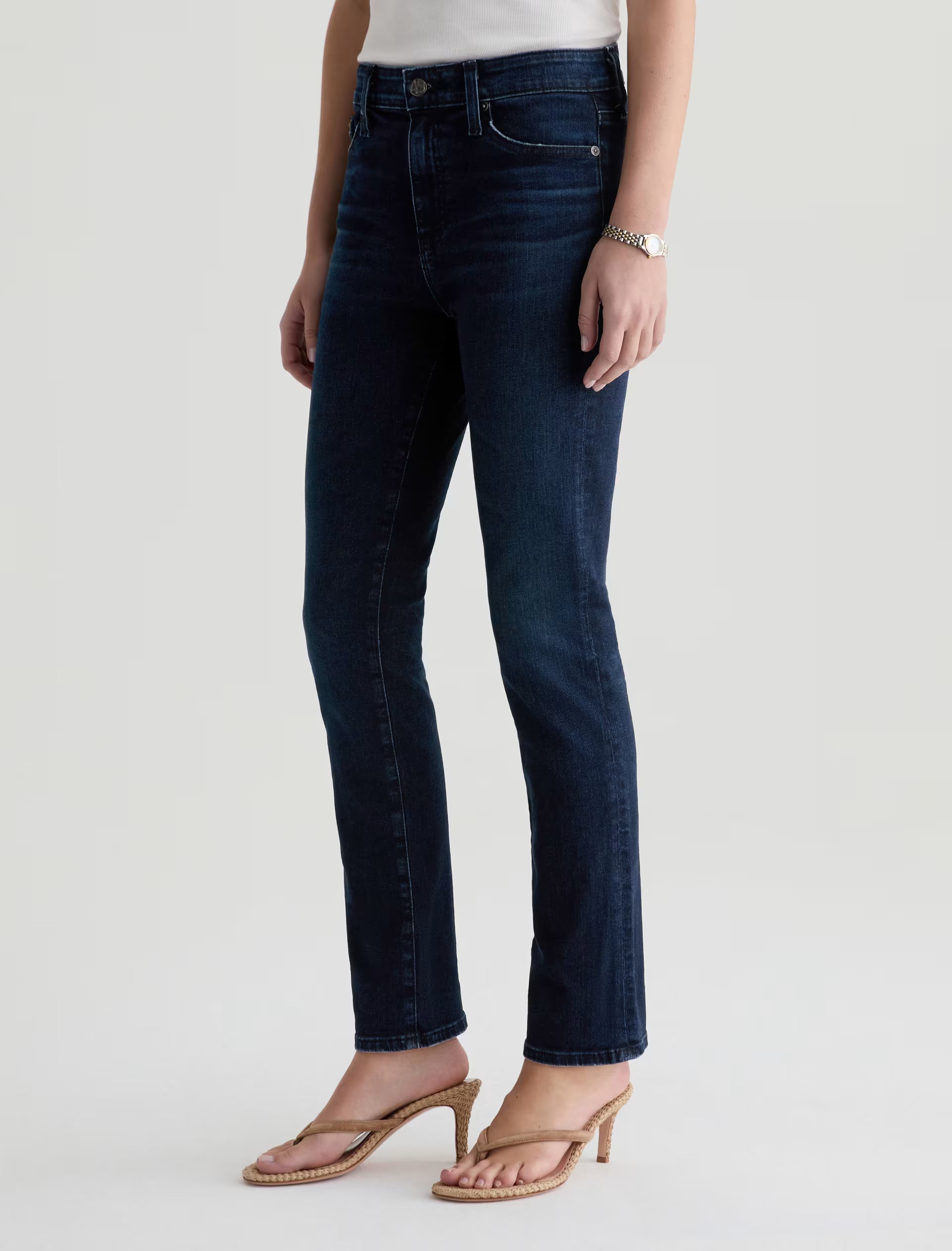 Mari Mid Rise Slim Straight in 3 Years Highrise