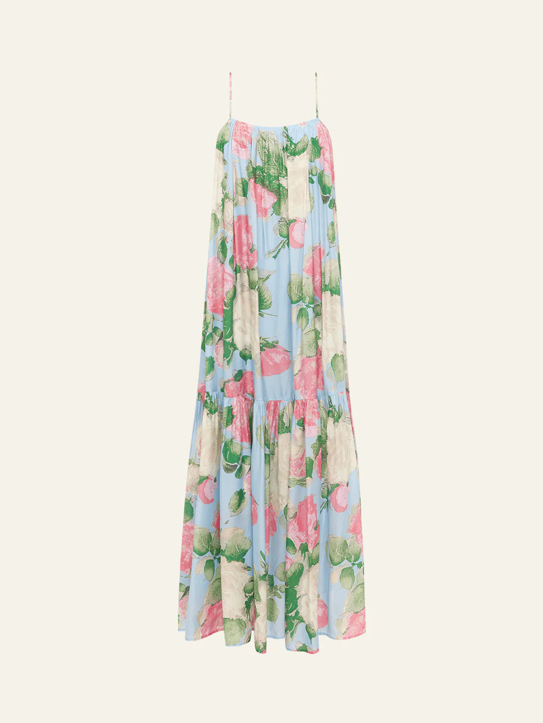 Gathered Midi Dress