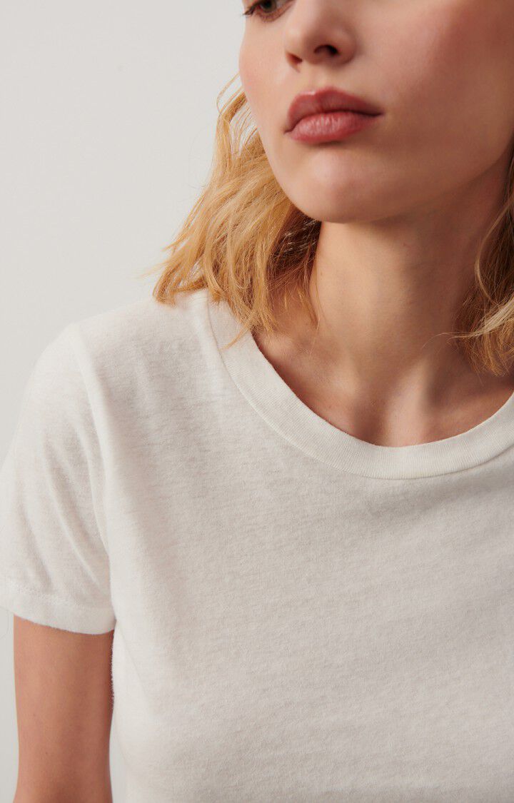 Gamipy Round Neck T-Shirt in White