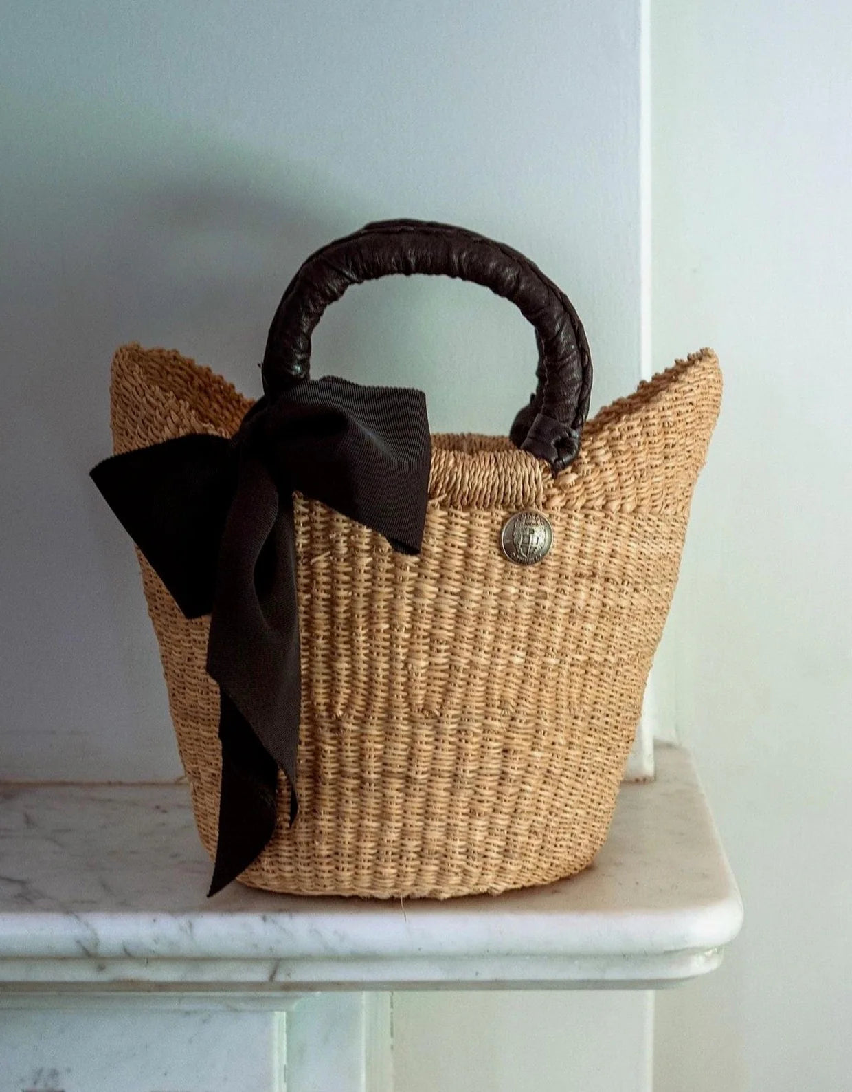 Mini Basket Bag Black