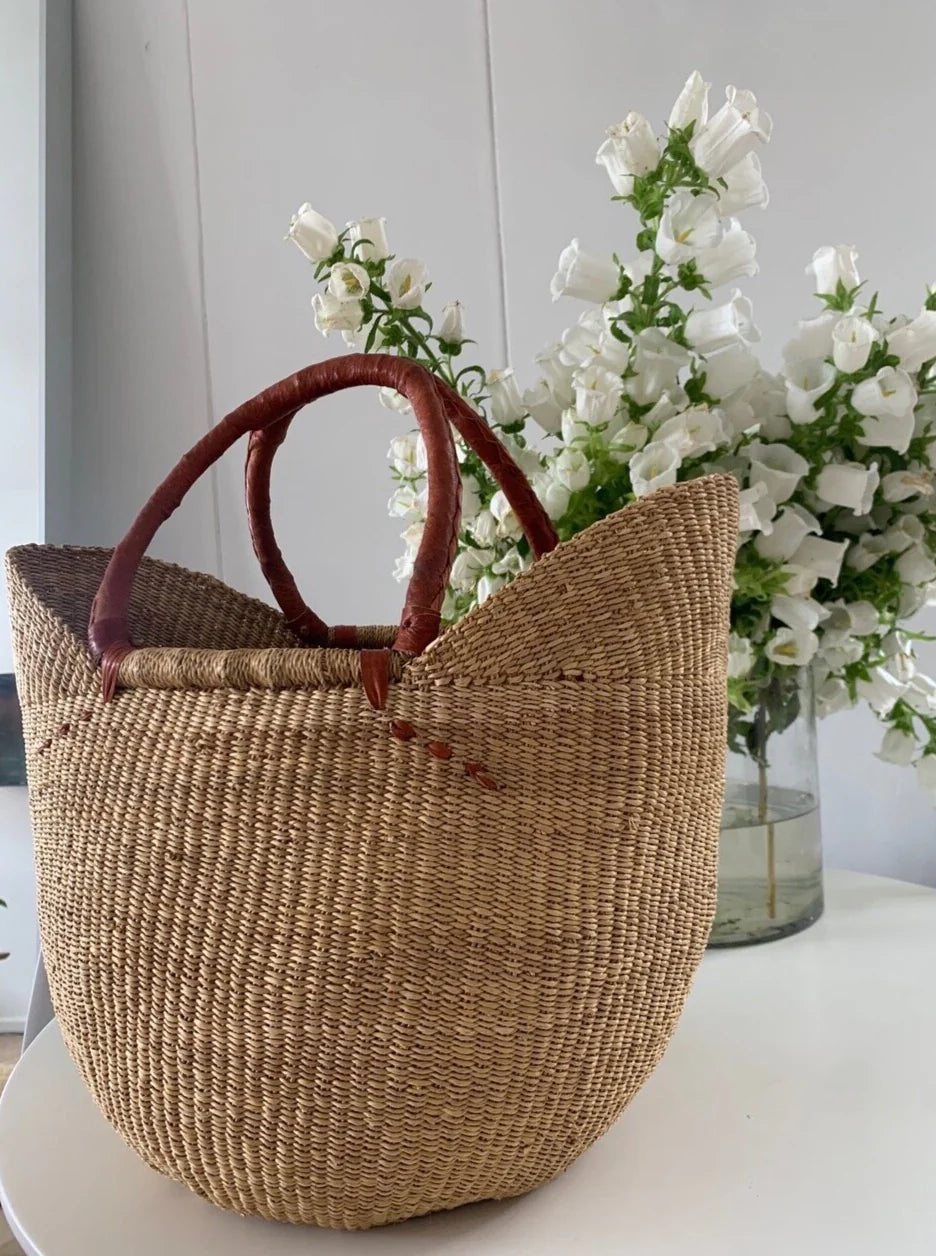 Basket Bag - Tan