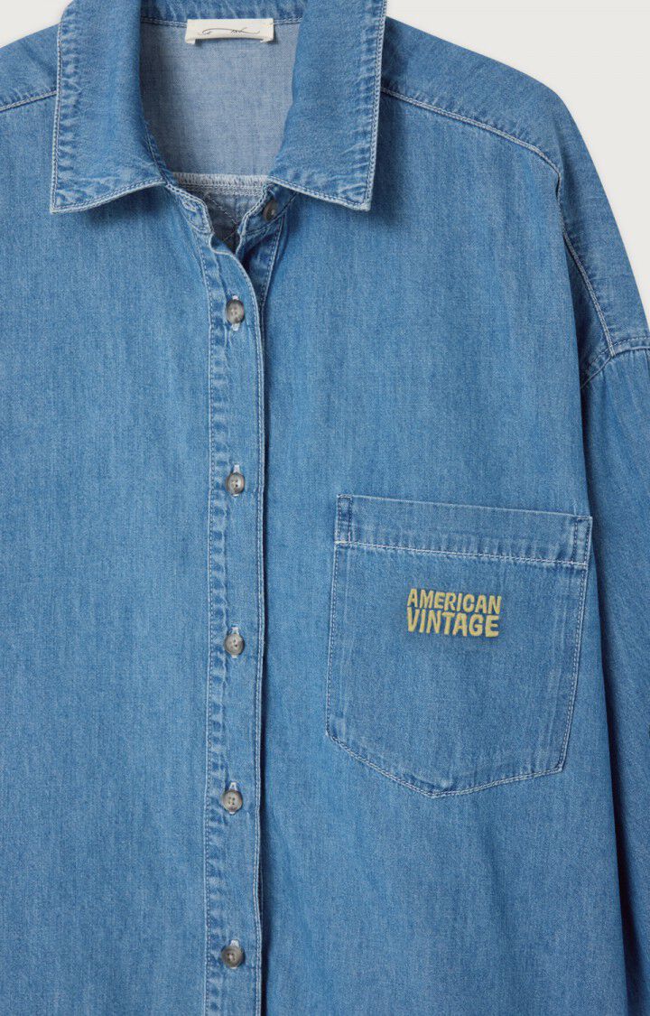 Izeway Denim Mid Blue Shirt
