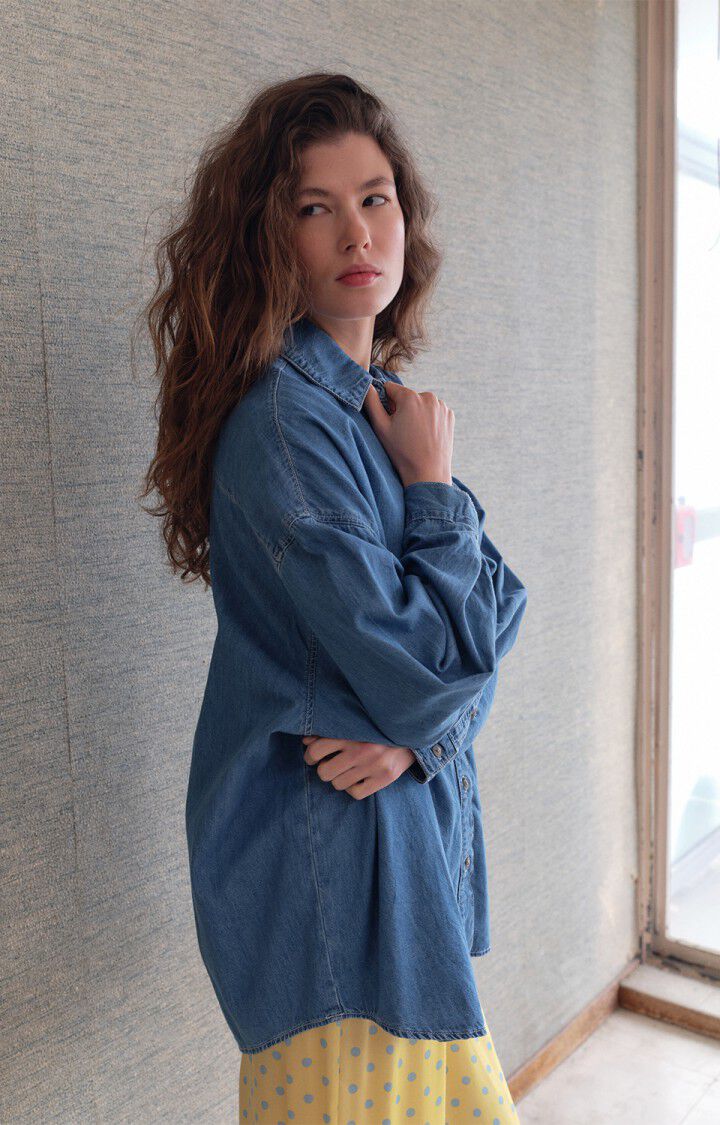 Izeway Denim Mid Blue Shirt