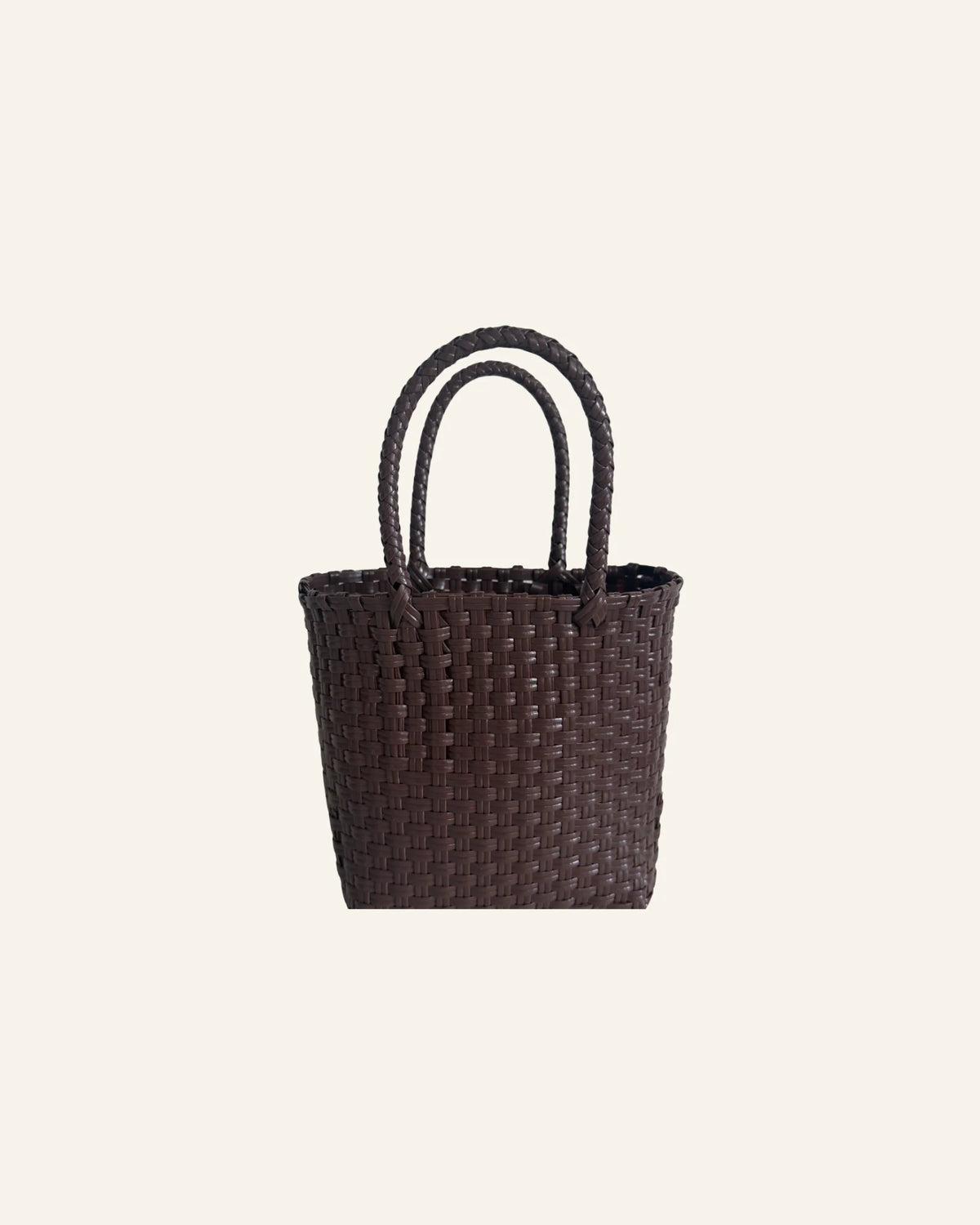 Micro Tote in Cioccolato