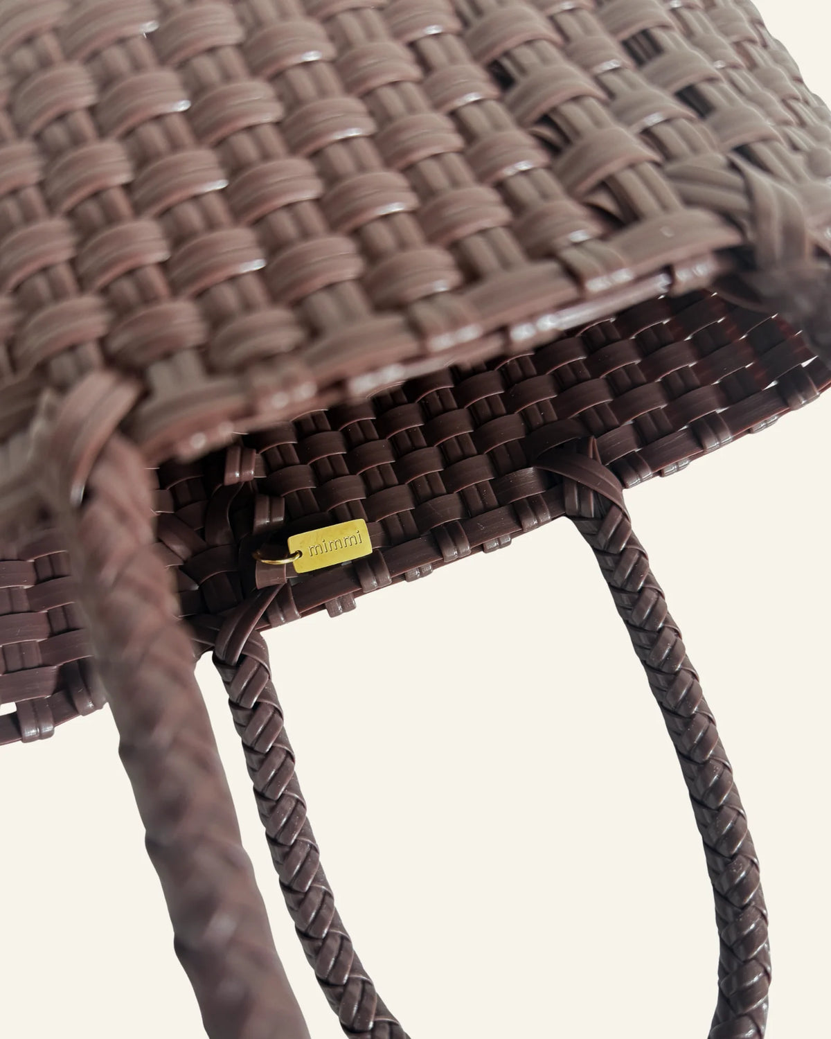 Micro Tote in Cioccolato