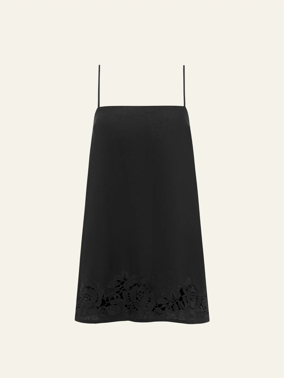 Holiday Mini Dress in Noir