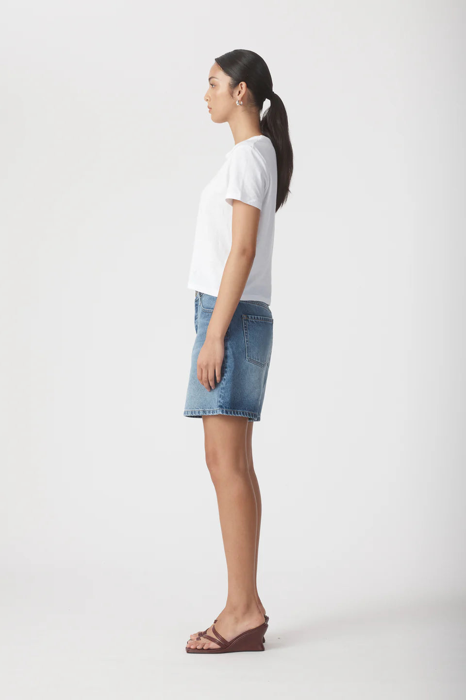 Martha Mid Short in Aerobat