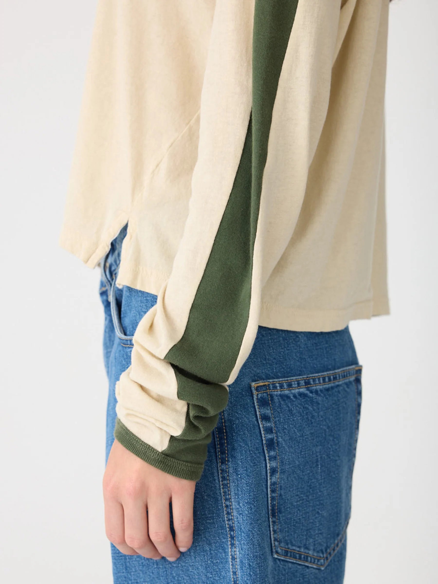 Racer Sleeve Longsleeve T-Shirt
