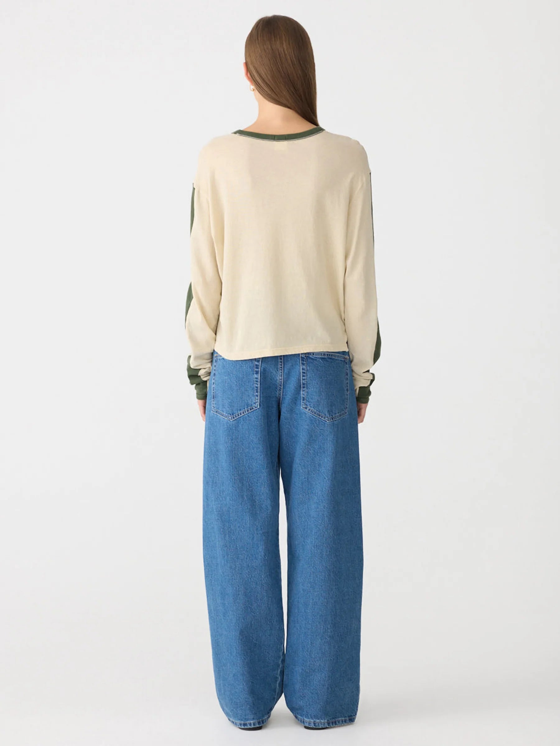 Racer Sleeve Longsleeve T-Shirt