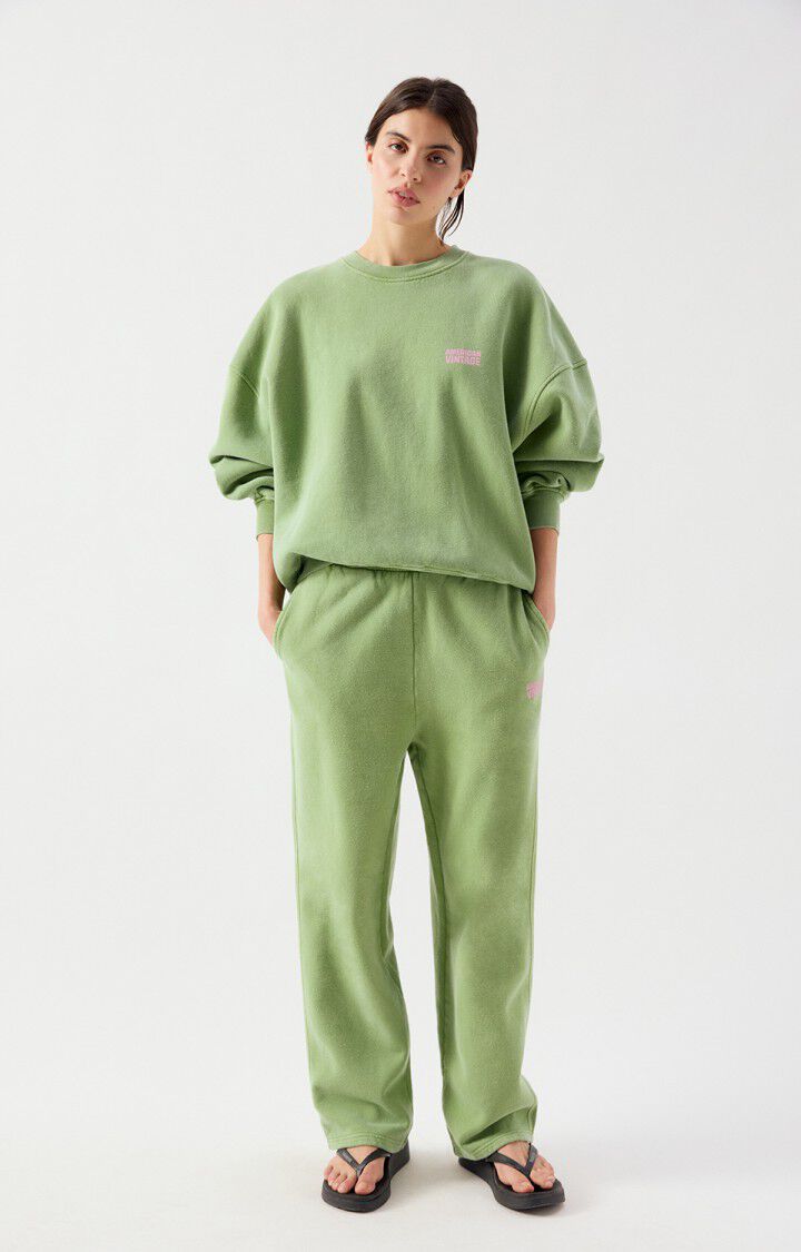 Plizzy Sweatshirt in Vintage Lemongrass