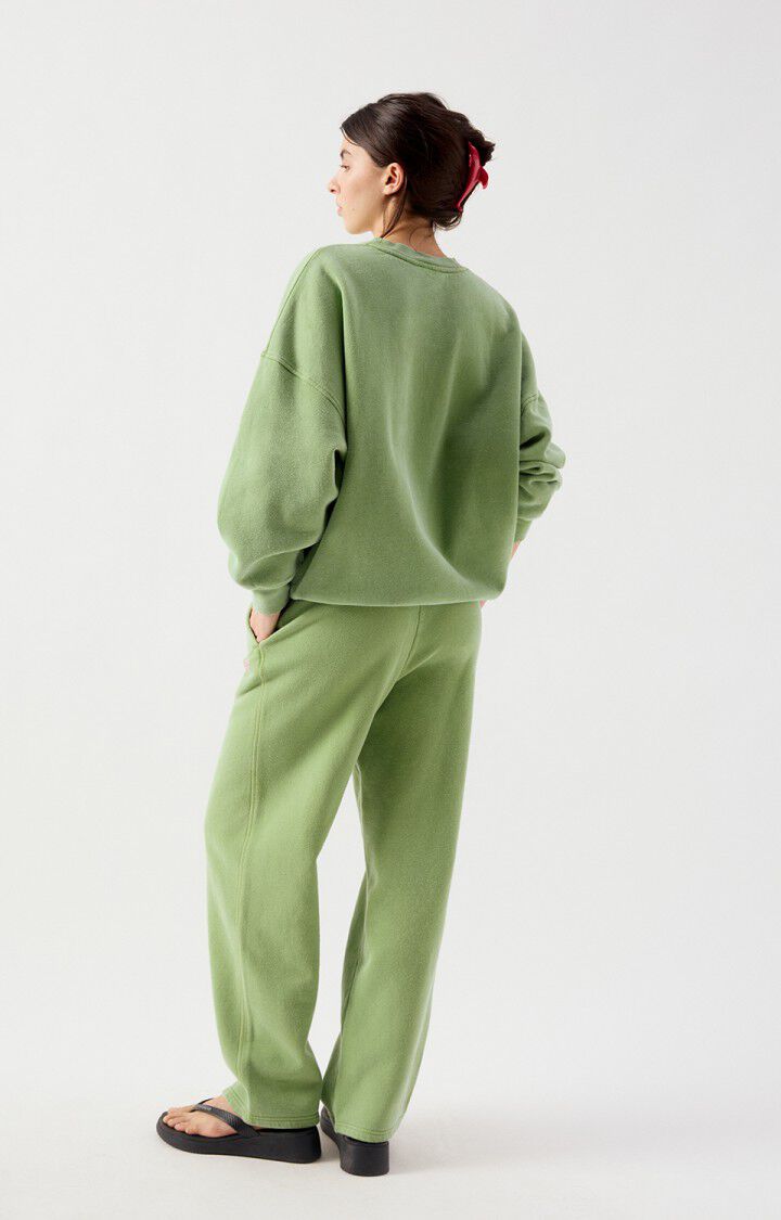 Plizzy Sweatshirt in Vintage Lemongrass