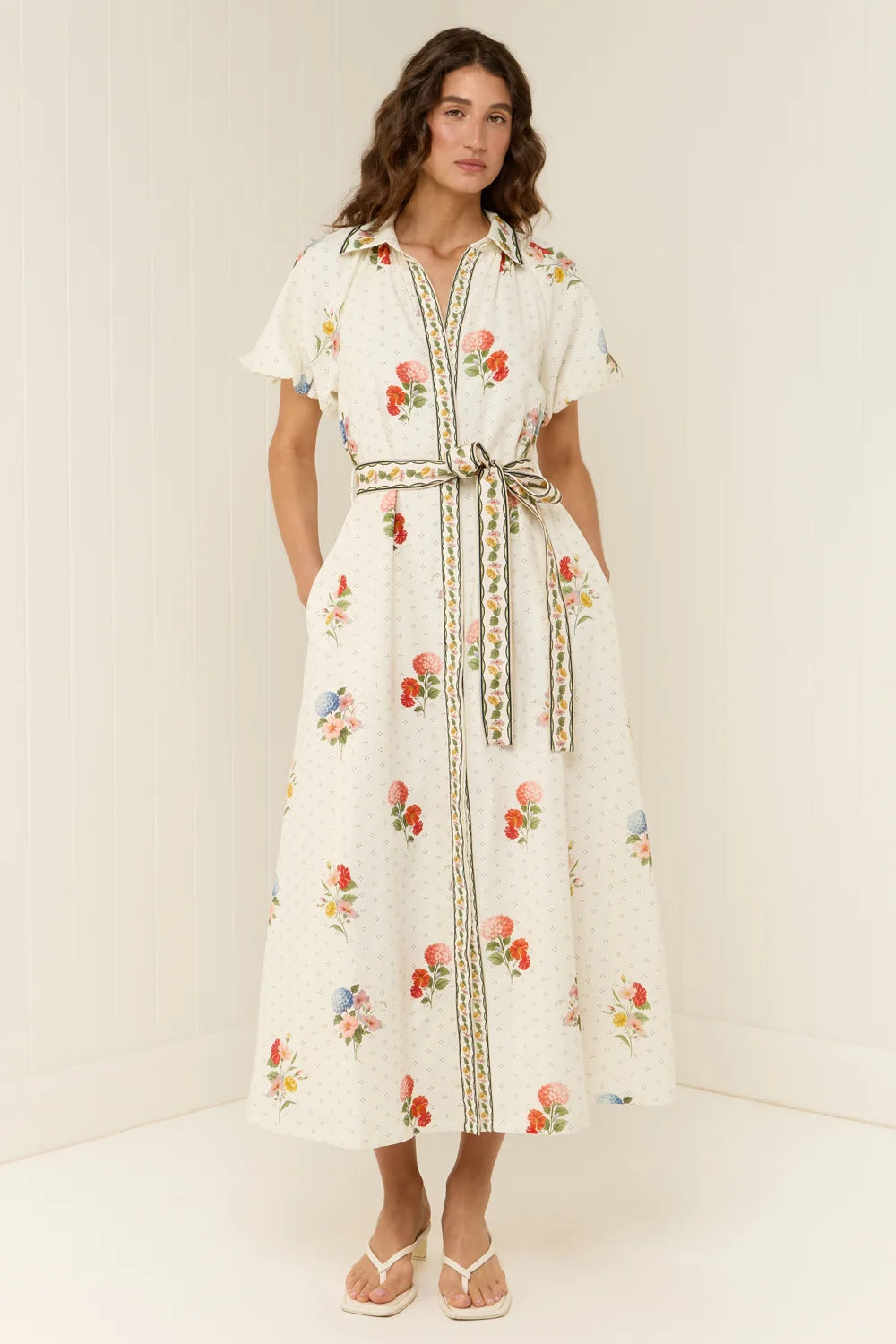 Marla Dress in Dottie Blooms