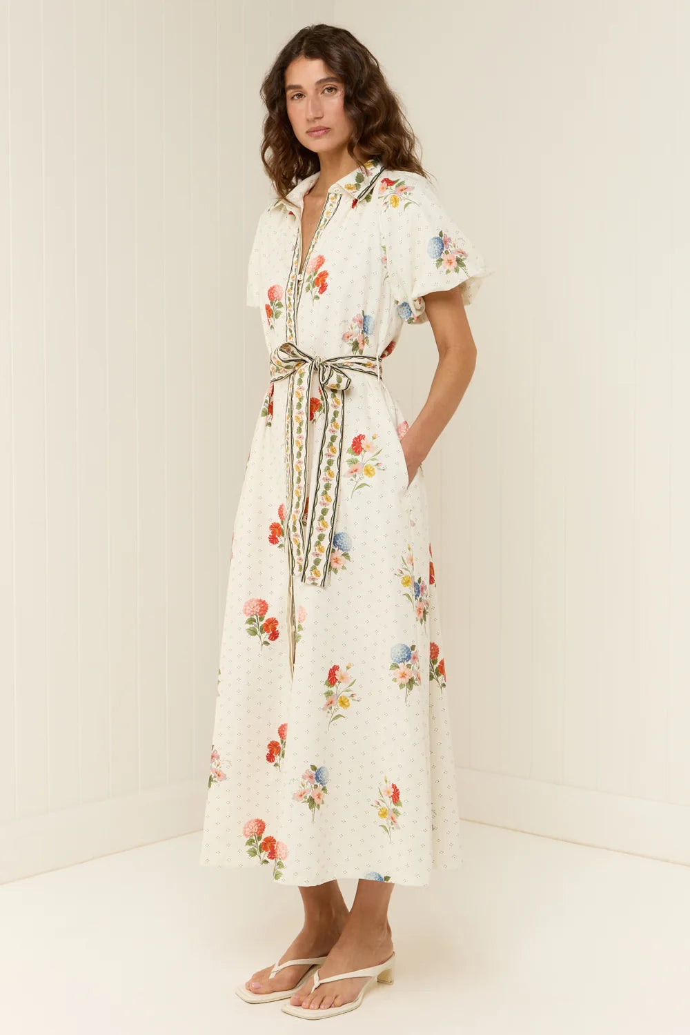 Marla Dress in Dottie Blooms