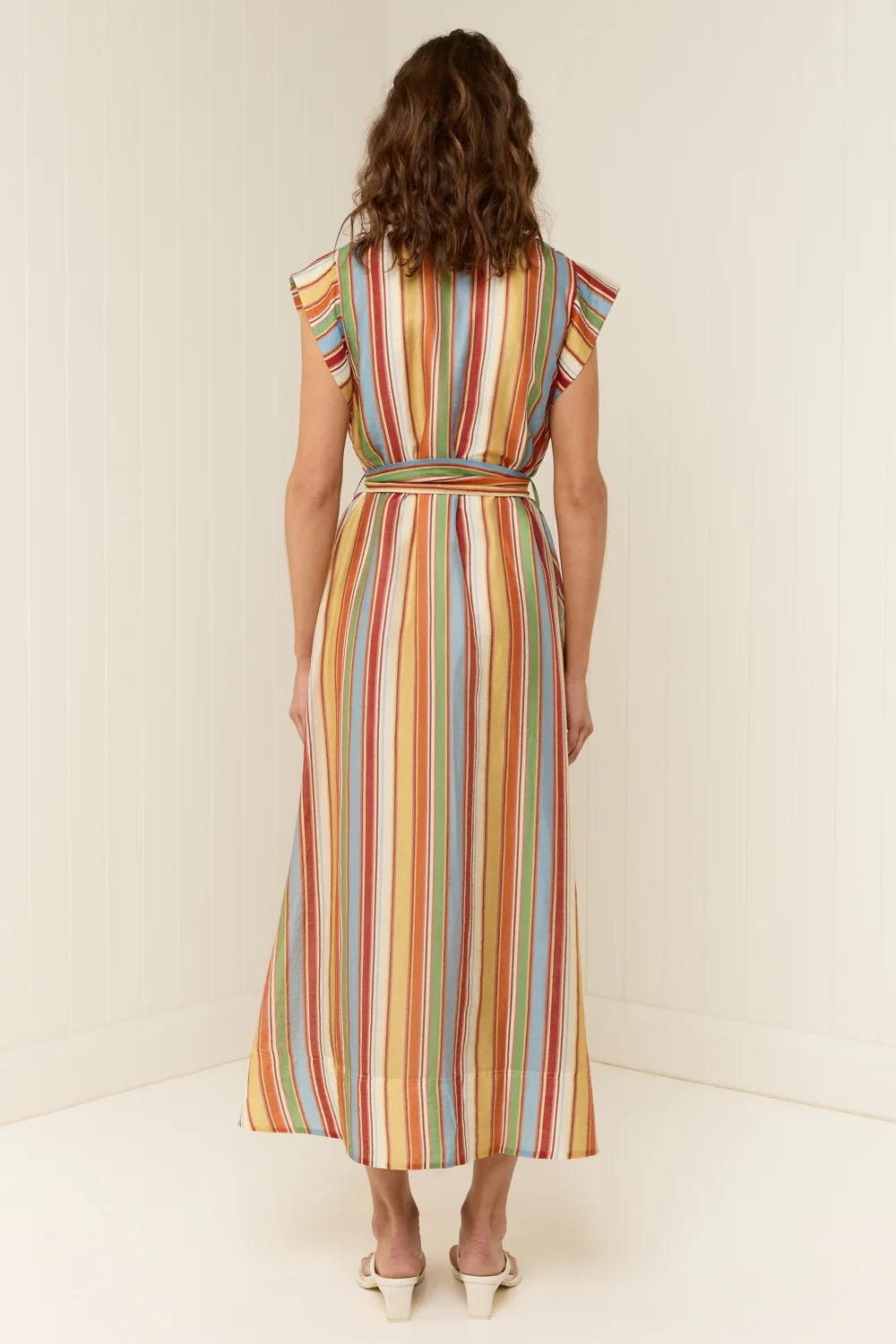 Gigi Dress in Anana Stripe