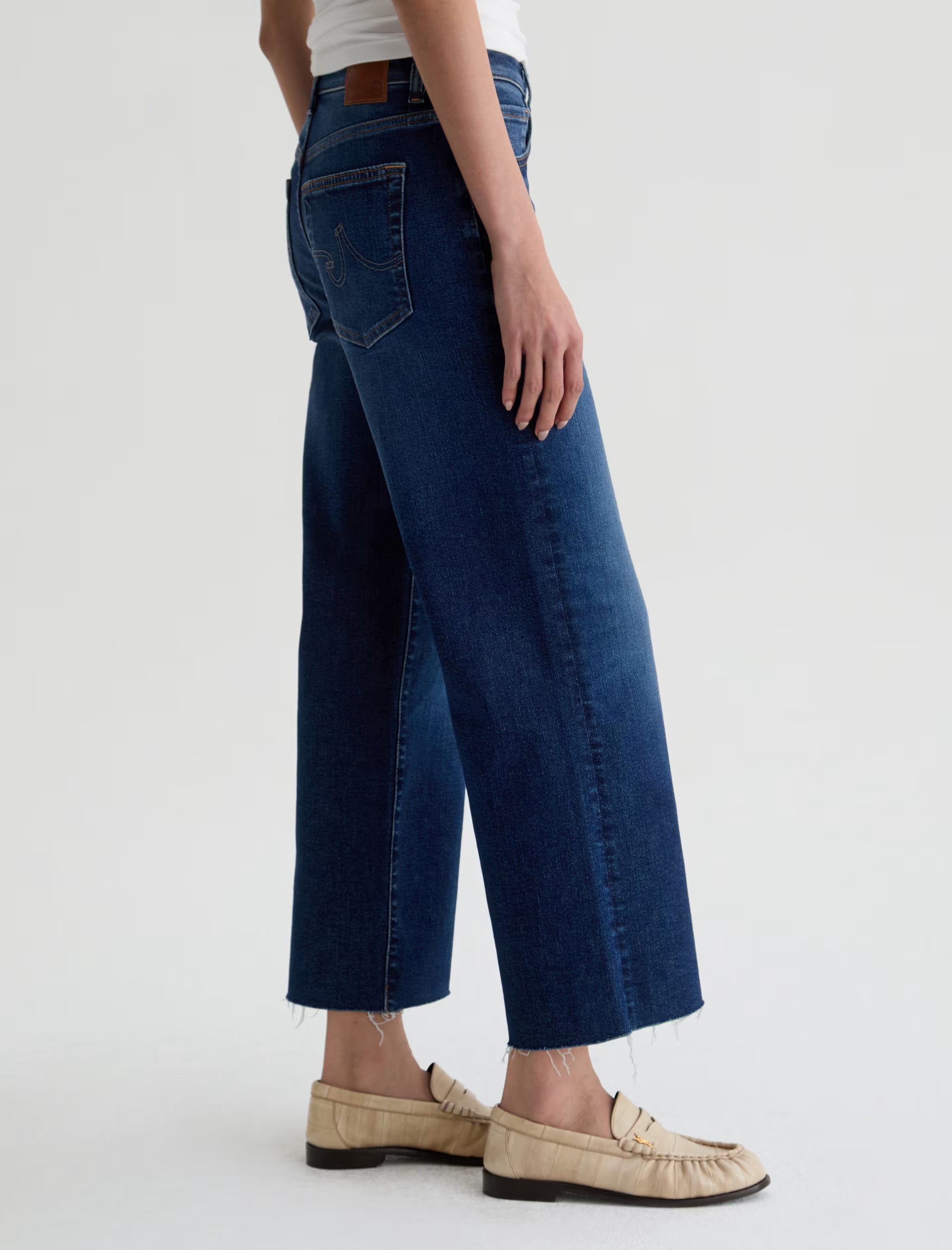 Saige Wide Leg Crop in Outspoken