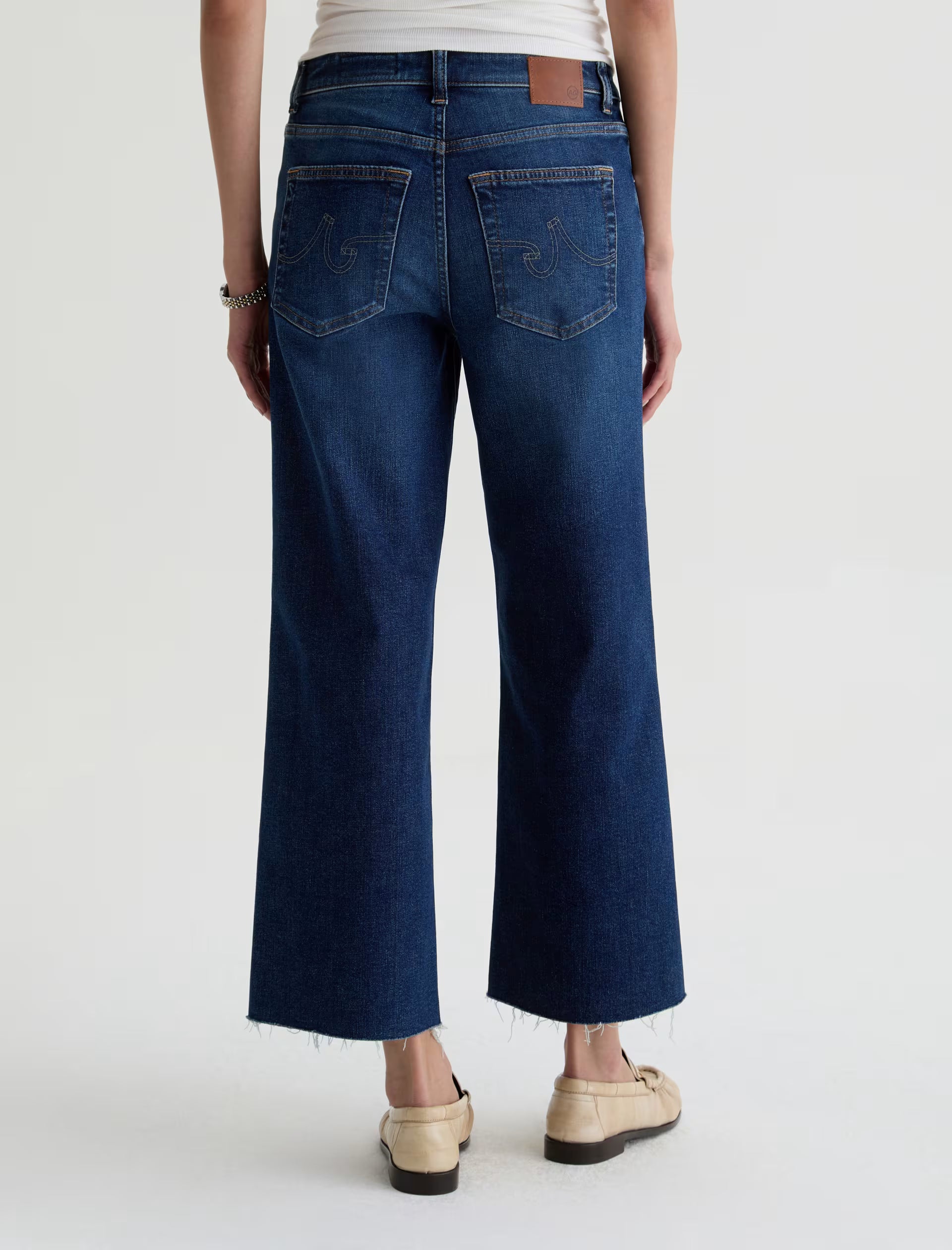 Saige Wide Leg Crop in Outspoken